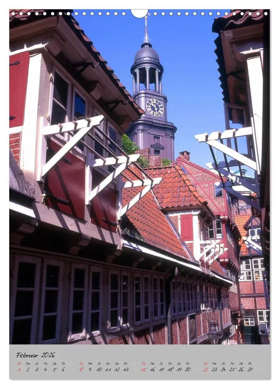 Bild: 9783516446197 | Hamburg - Eine Stadt mit vielen Gesichtern (Wandkalender 2026 DIN...