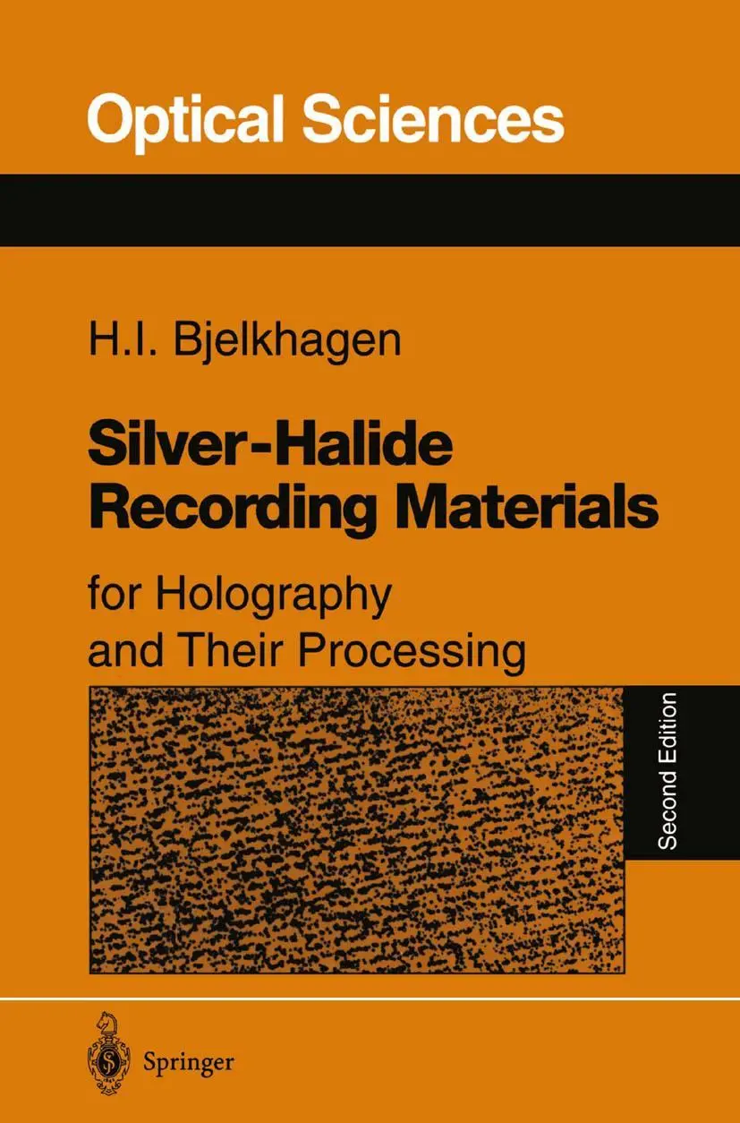 Cover: 9783540586197 | Silver-Halide Recording Materials | Hans I. Bjelkhagen | Taschenbuch