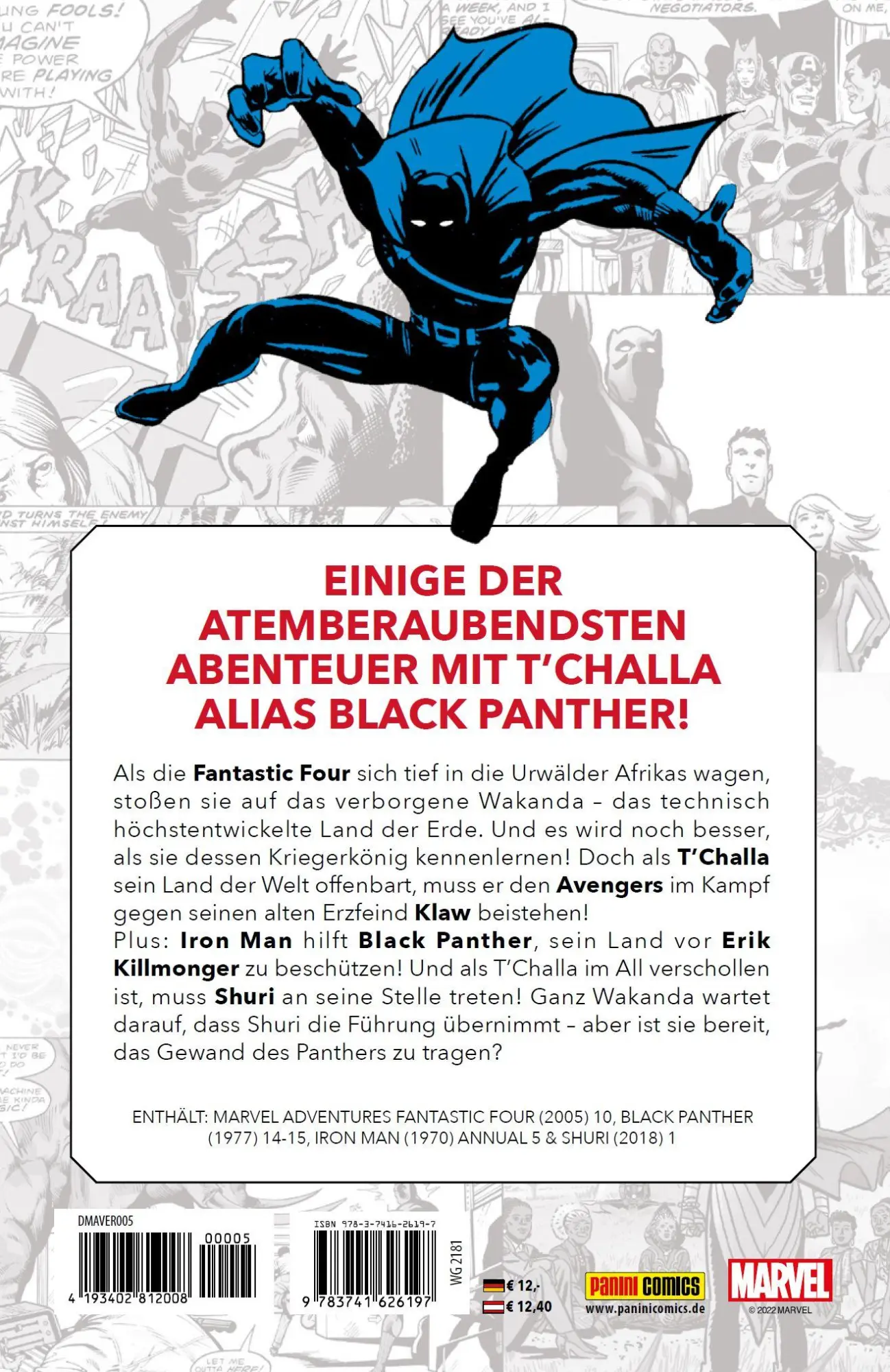 Rückseite: 9783741626197 | Black Panther | Jeff Parker (u. a.) | Taschenbuch | 132 S. | Deutsch