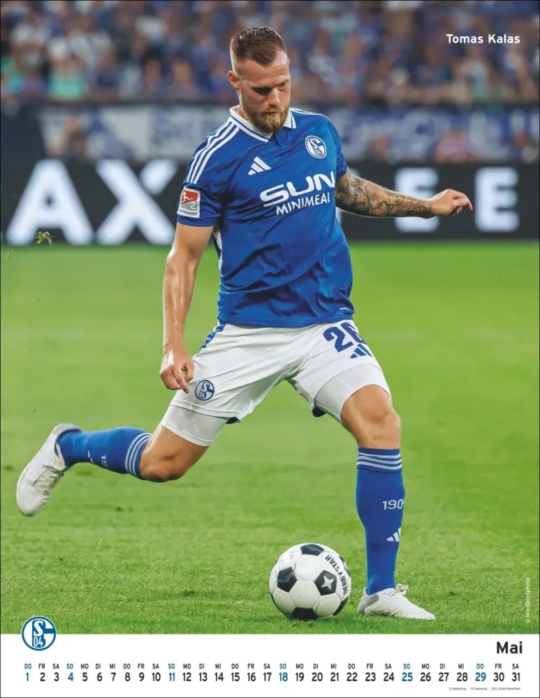Bild: 9783756406197 | Schalke 04 Posterkalender 2025 | Kalender | Spiralbindung | Deutsch
