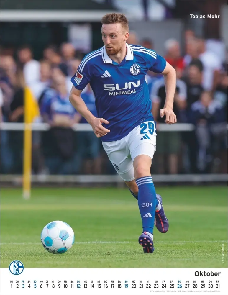 Bild: 9783756406197 | Schalke 04 Posterkalender 2025 | Kalender | Spiralbindung | Deutsch