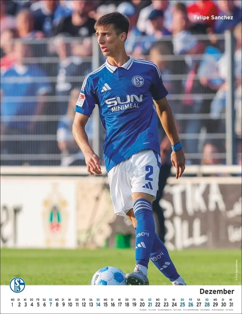 Bild: 9783756406197 | Schalke 04 Posterkalender 2025 | Kalender | Spiralbindung | Deutsch