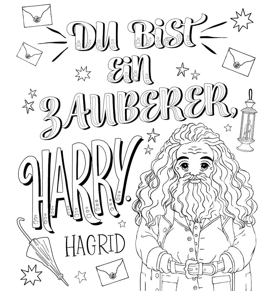 Bild: 9783833246197 | Aus den Filmen zu Harry Potter: Magische Poster zum Ausmalen -...