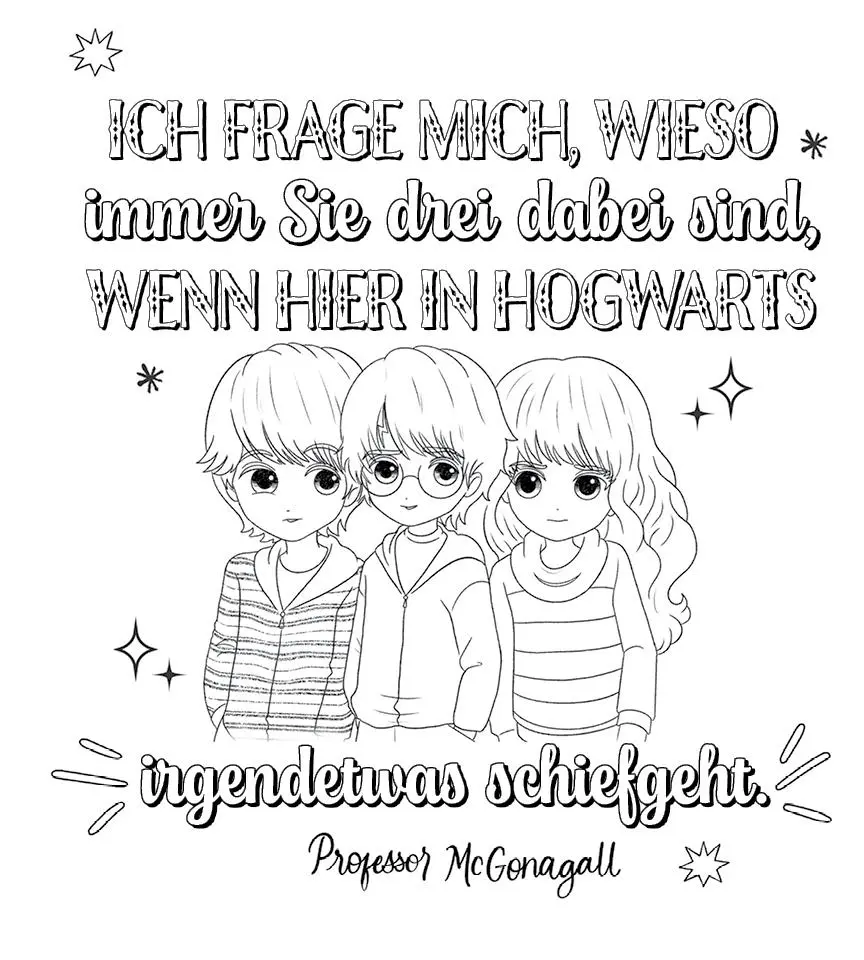 Bild: 9783833246197 | Aus den Filmen zu Harry Potter: Magische Poster zum Ausmalen -...