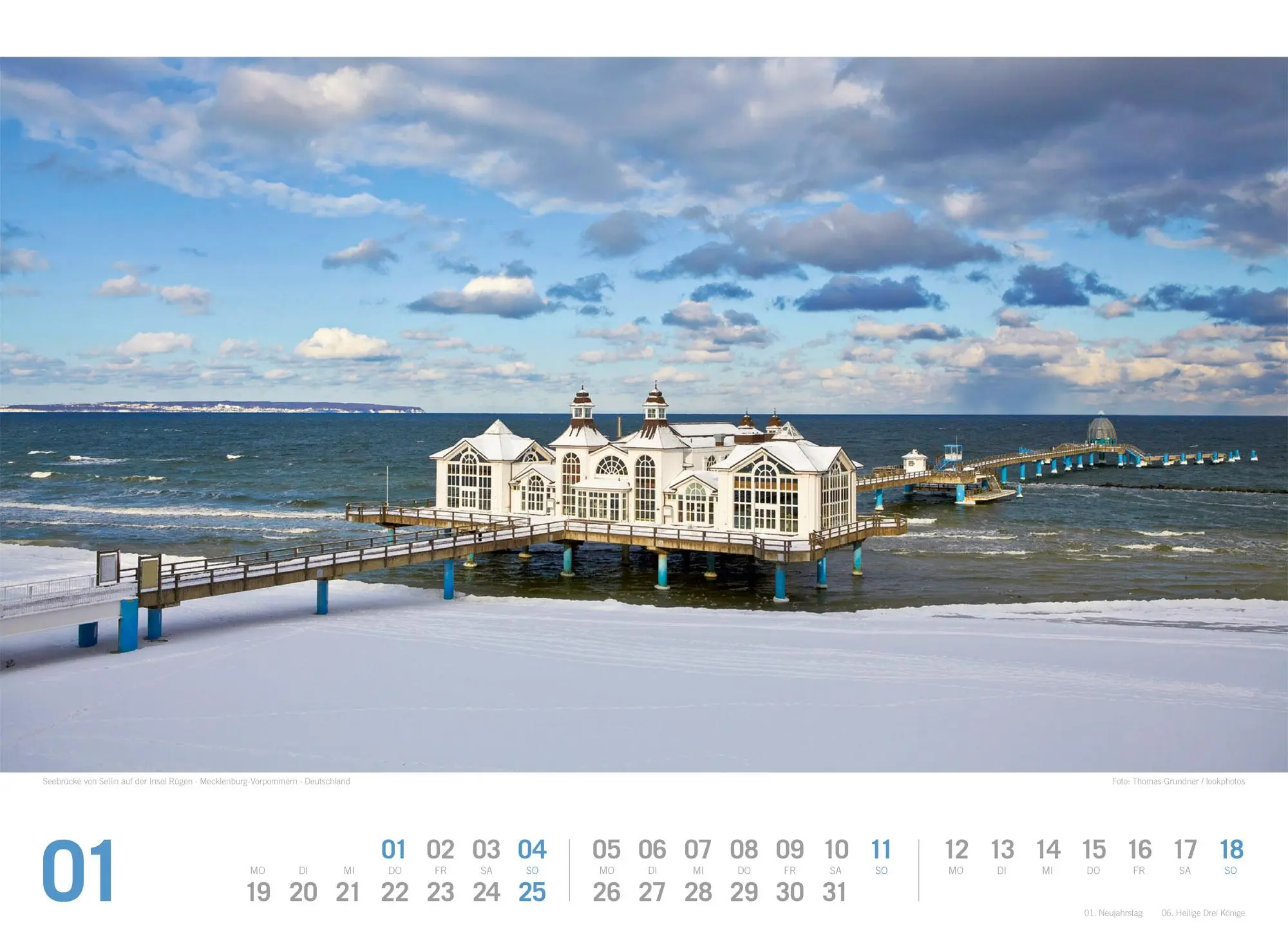 Bild: 9783838436197 | Ostsee ReiseLust Kalender 2026 von Flensburg bis nach Usedom | GmbH