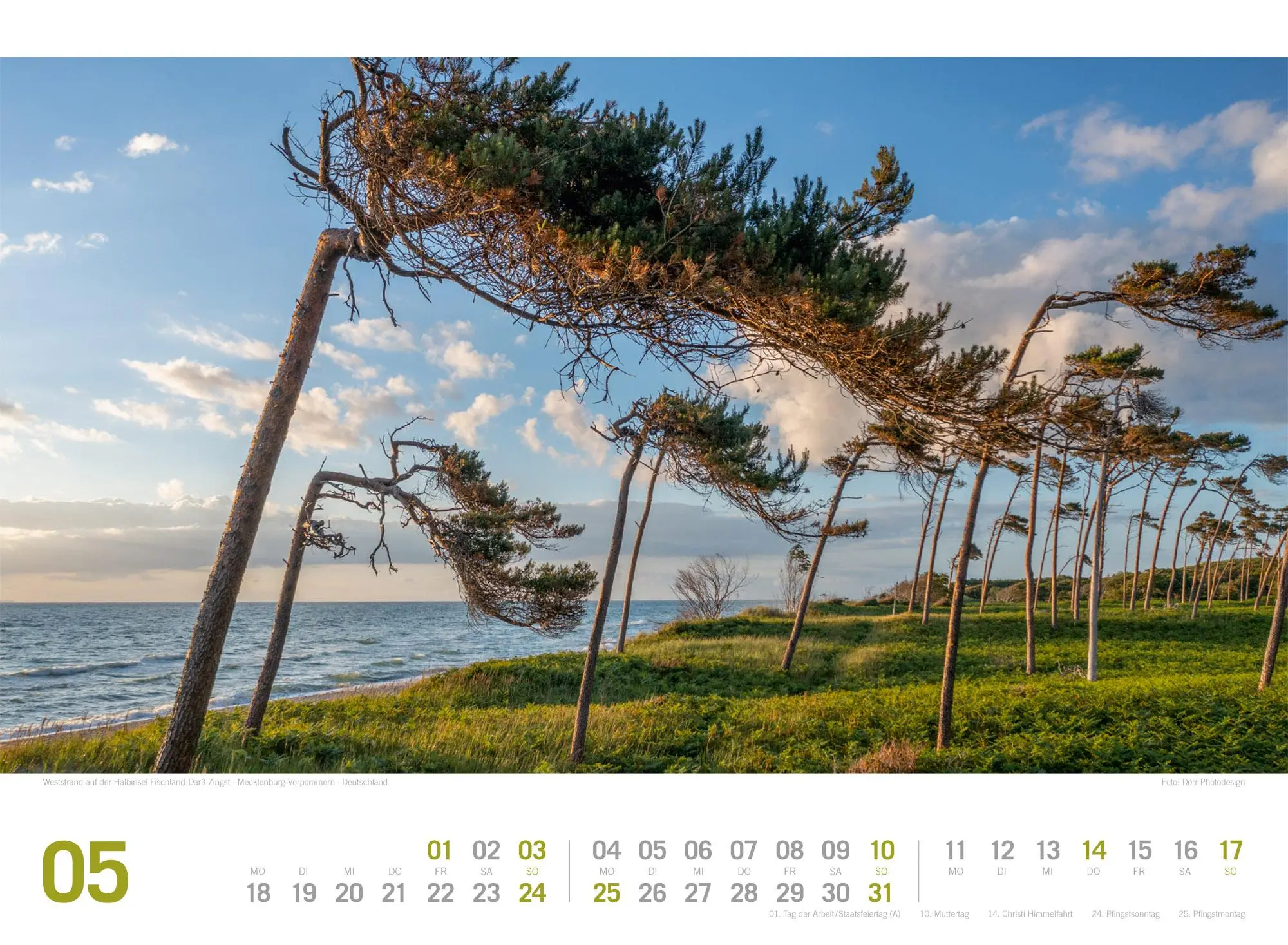 Bild: 9783838436197 | Ostsee ReiseLust Kalender 2026 von Flensburg bis nach Usedom | GmbH