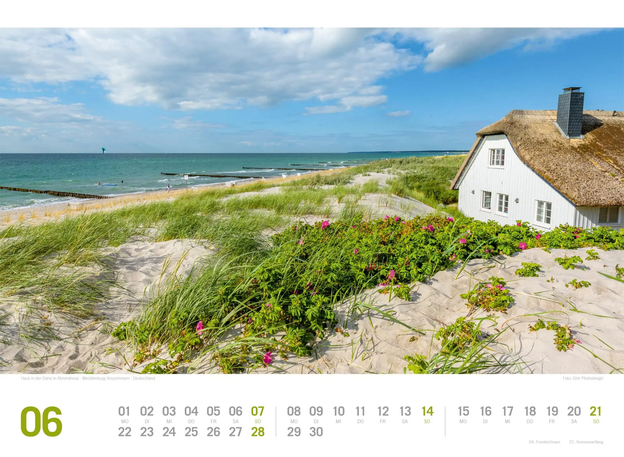 Bild: 9783838436197 | Ostsee ReiseLust Kalender 2026 von Flensburg bis nach Usedom | GmbH