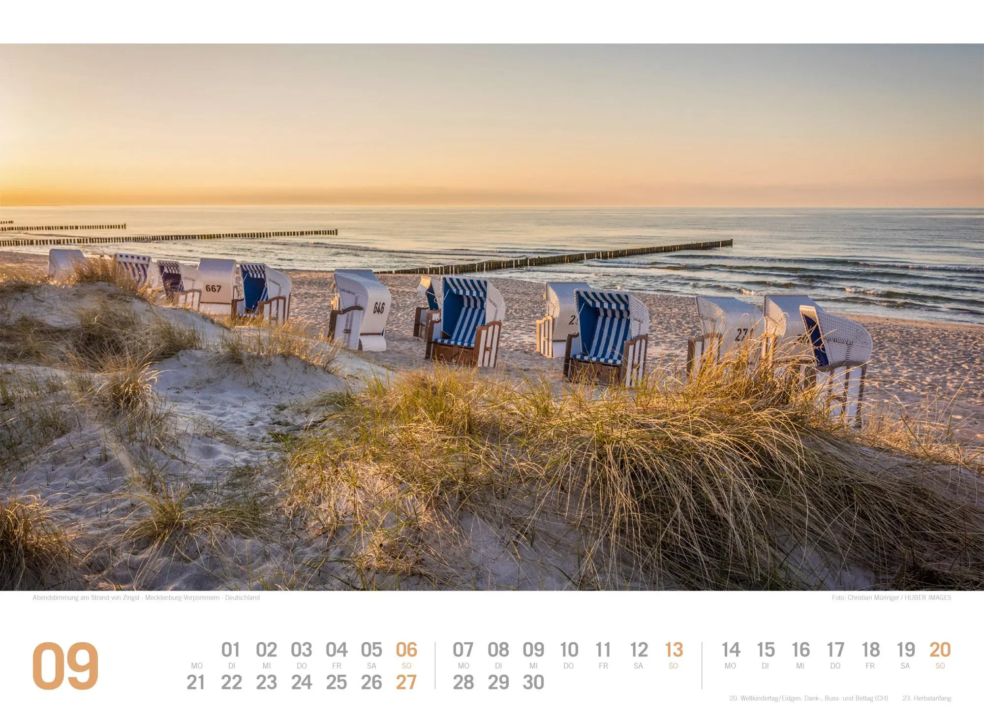 Bild: 9783838436197 | Ostsee ReiseLust Kalender 2026 von Flensburg bis nach Usedom | GmbH