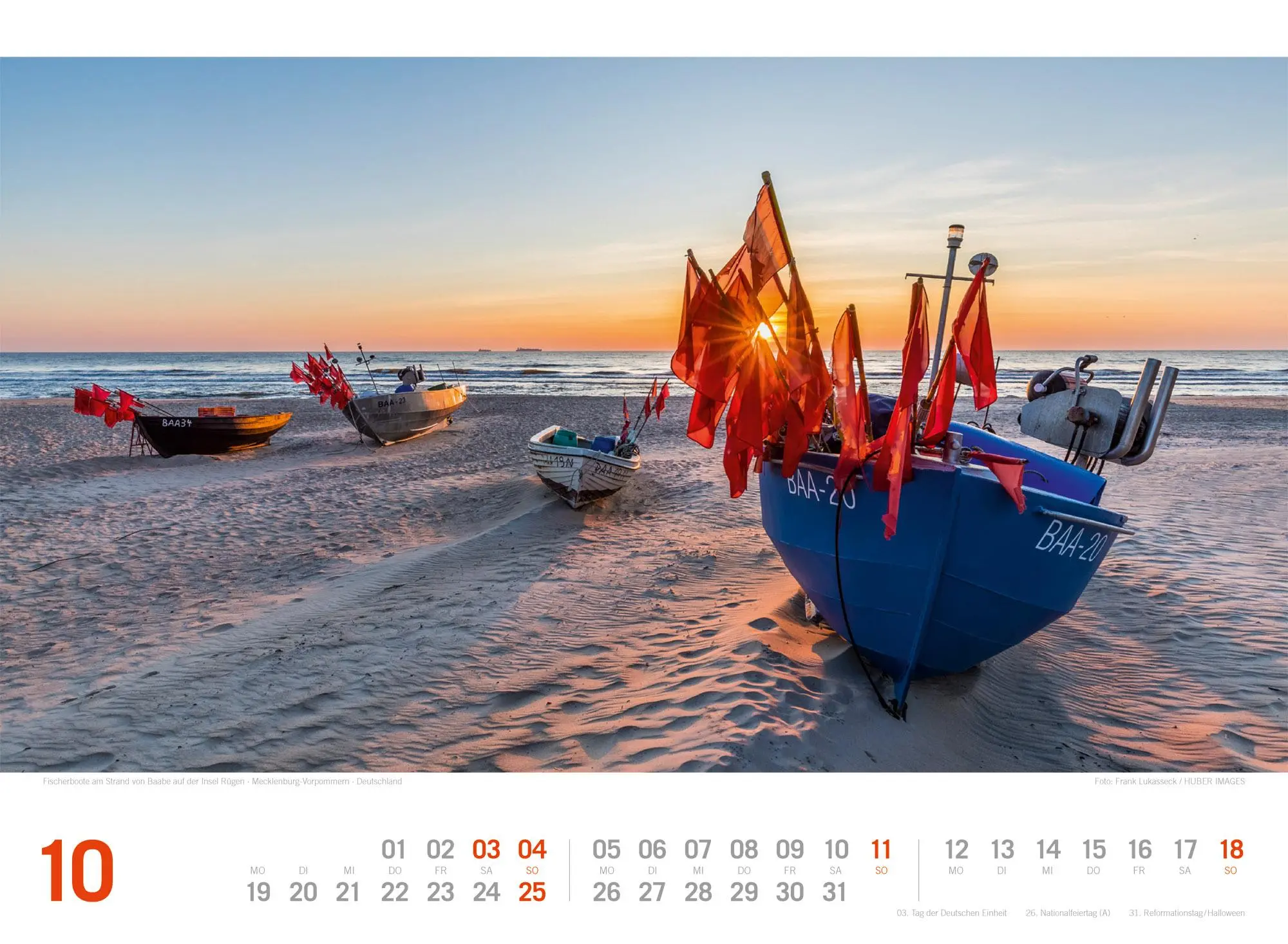 Bild: 9783838436197 | Ostsee ReiseLust Kalender 2026 von Flensburg bis nach Usedom | GmbH