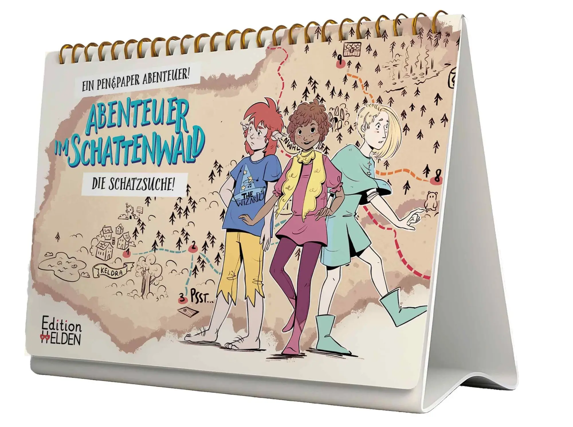 Cover: 9783949866197 | Abenteuer im Schattenwald: Die Schatzsuche | Lisa Feinbube | Spiel