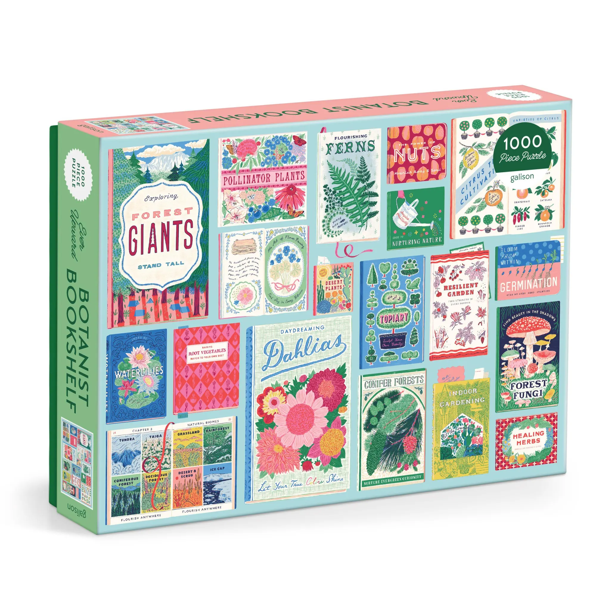 Cover: 9780735386297 | Ever Upward Botanist Bookshelf 1000 Piece Puzzle | Spiel | Englisch