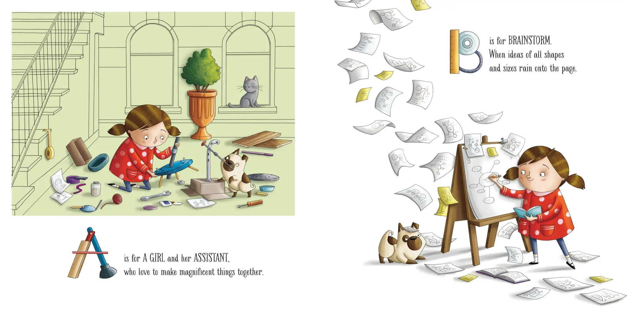 Bild: 9781525306297 | The Most Magnificent Maker's A to Z | Ashley Spires | Buch | Gebunden