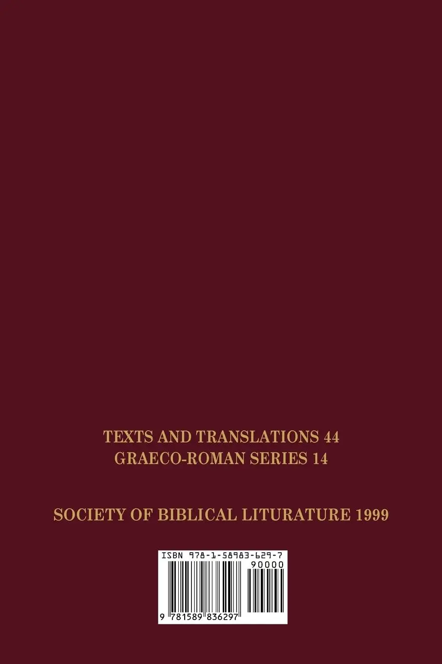 Rückseite: 9781589836297 | Arius Didymus | Epitome of Stoic Ethics | Arthur J. Pomeroy | Buch
