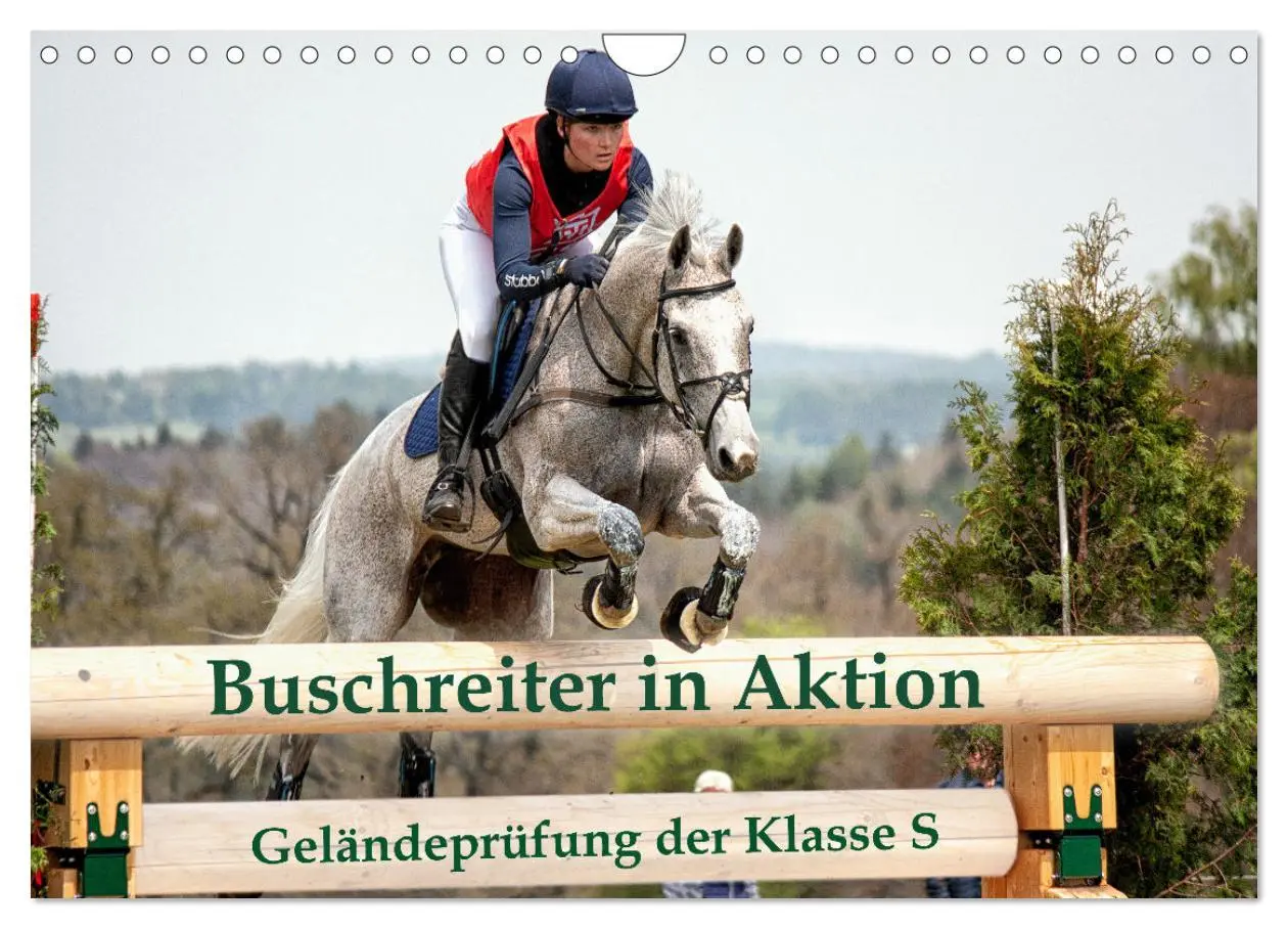 Cover: 9783457586297 | Buschreiter in Aktion (Wandkalender 2026 DIN A4 quer), CALVENDO...