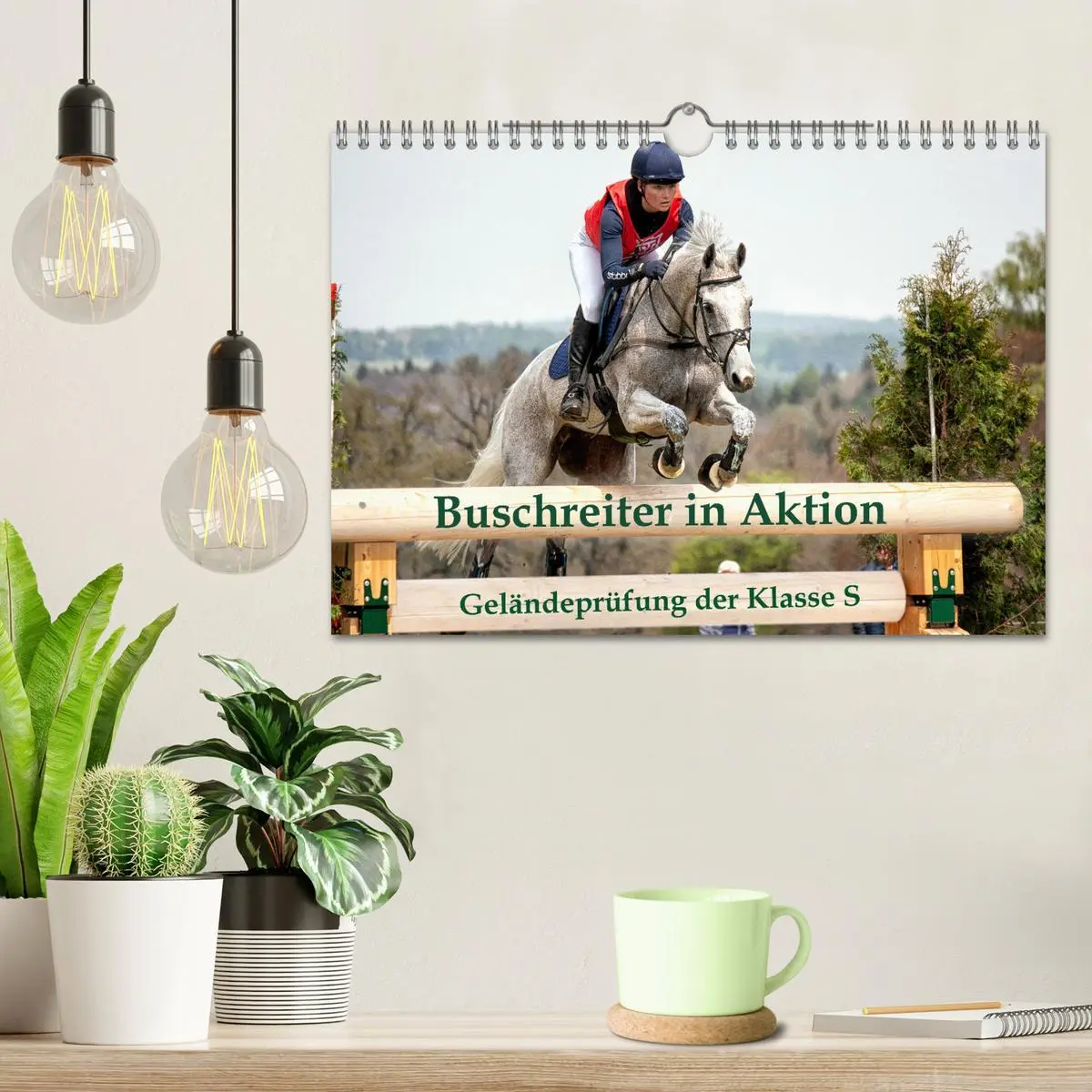 Bild: 9783457586297 | Buschreiter in Aktion (Wandkalender 2026 DIN A4 quer), CALVENDO...