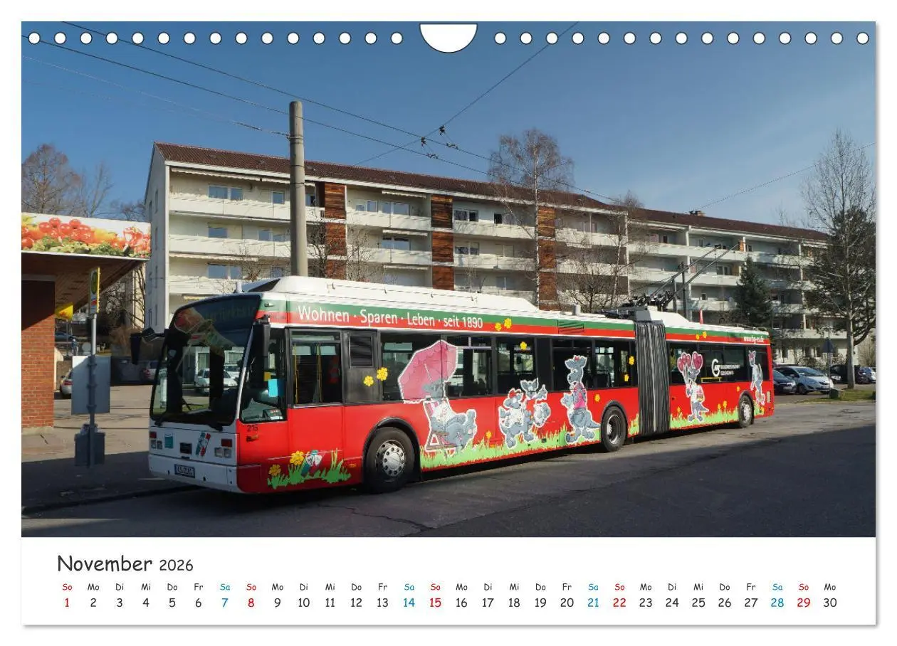 Bild: 9783457656297 | Omnibusse von heute und früher (Wandkalender 2026 DIN A4 quer),...