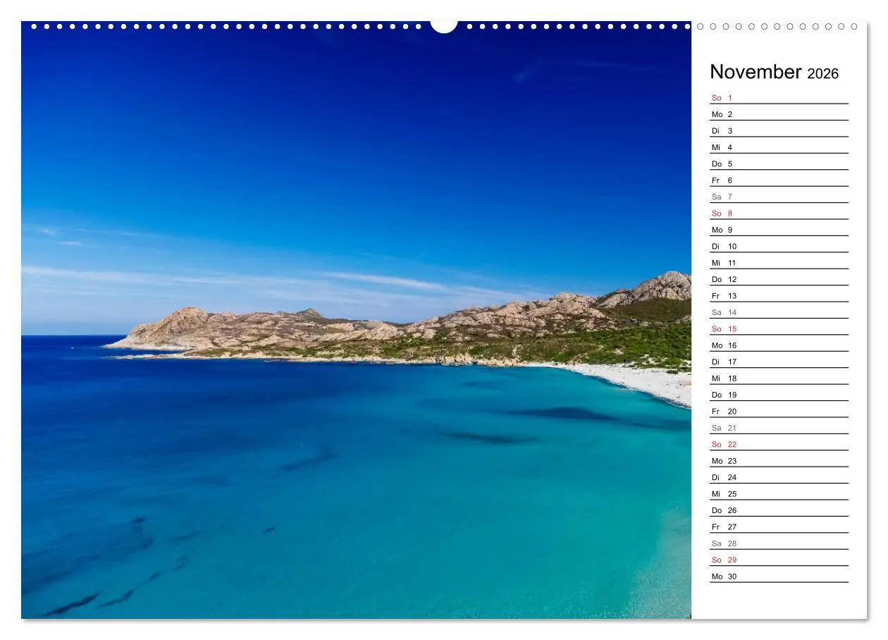 Bild: 9783457726297 | Wildromatisches Korsika (Wandkalender 2026 DIN A2 quer), CALVENDO...