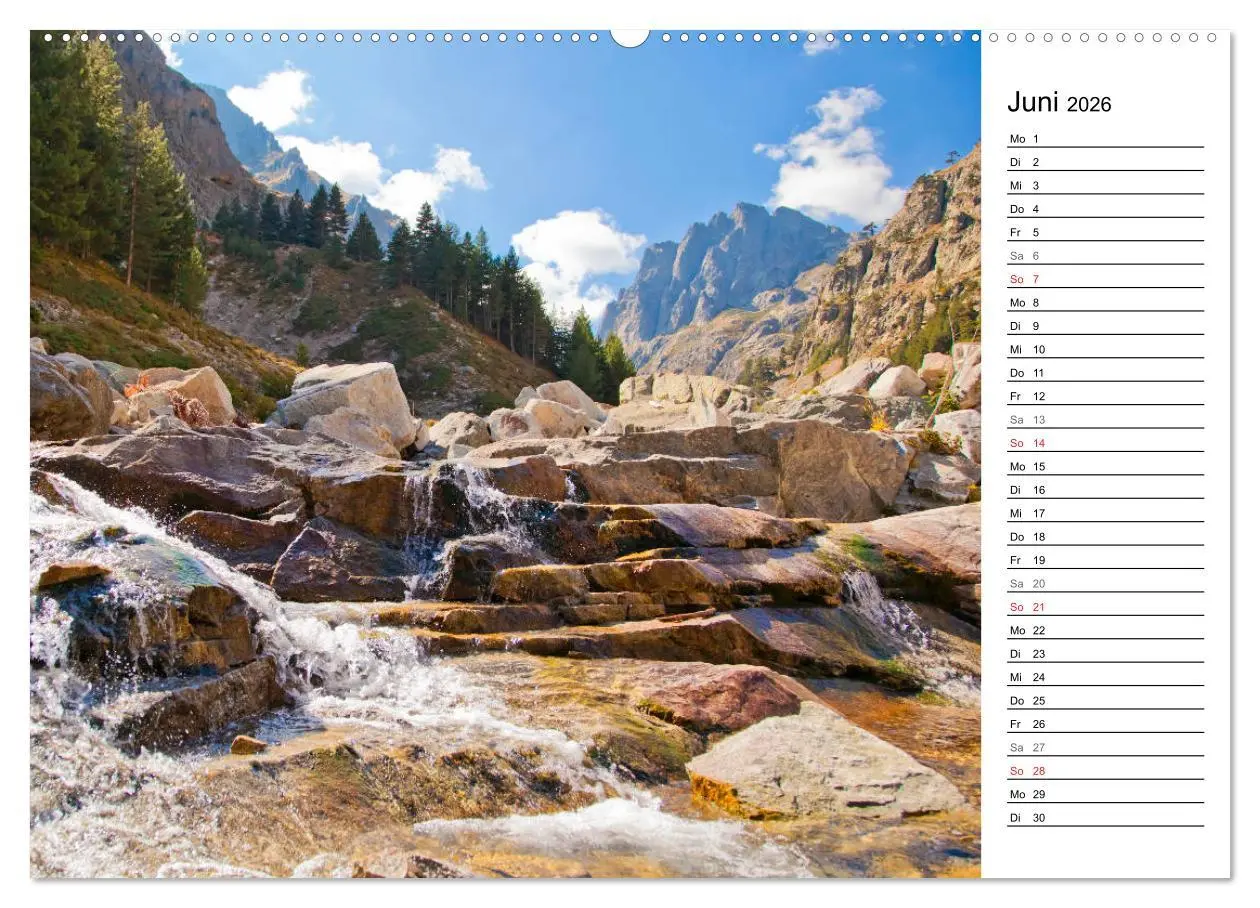 Bild: 9783457726297 | Wildromatisches Korsika (Wandkalender 2026 DIN A2 quer), CALVENDO...
