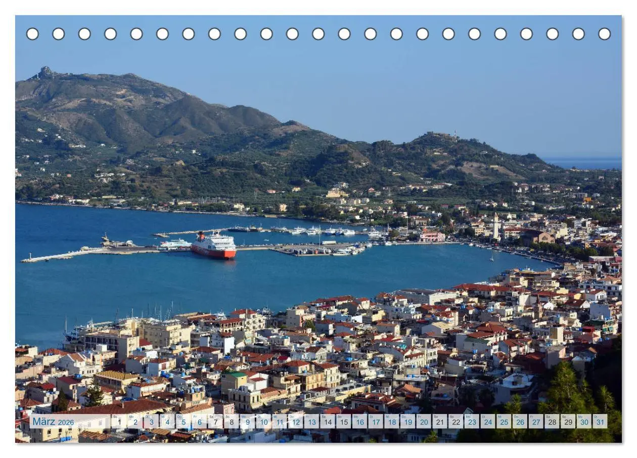 Bild: 9783457896297 | Zakynthos 2026 (Tischkalender 2026 DIN A5 quer), CALVENDO...