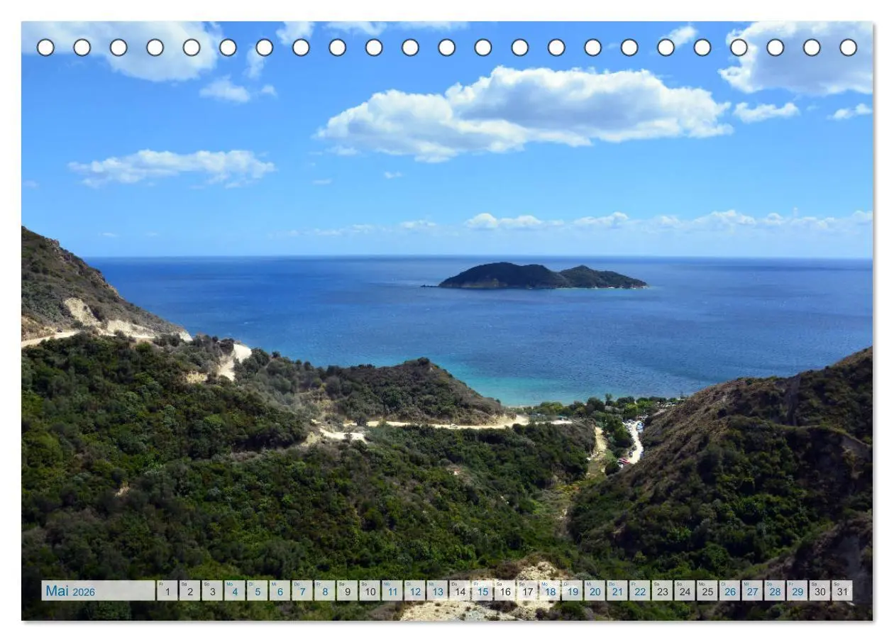 Bild: 9783457896297 | Zakynthos 2026 (Tischkalender 2026 DIN A5 quer), CALVENDO...