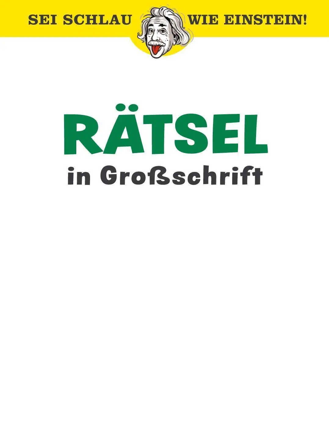 Bild: 9783625196297 | Rätsel in Großschrift für Erwachsene und Senioren | Taschenbuch | 2026