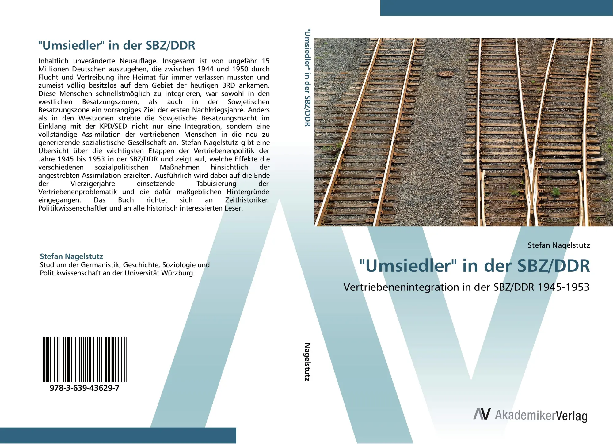 Cover: 9783639436297 | "Umsiedler" in der SBZ/DDR | Stefan Nagelstutz | Taschenbuch | 128 S.