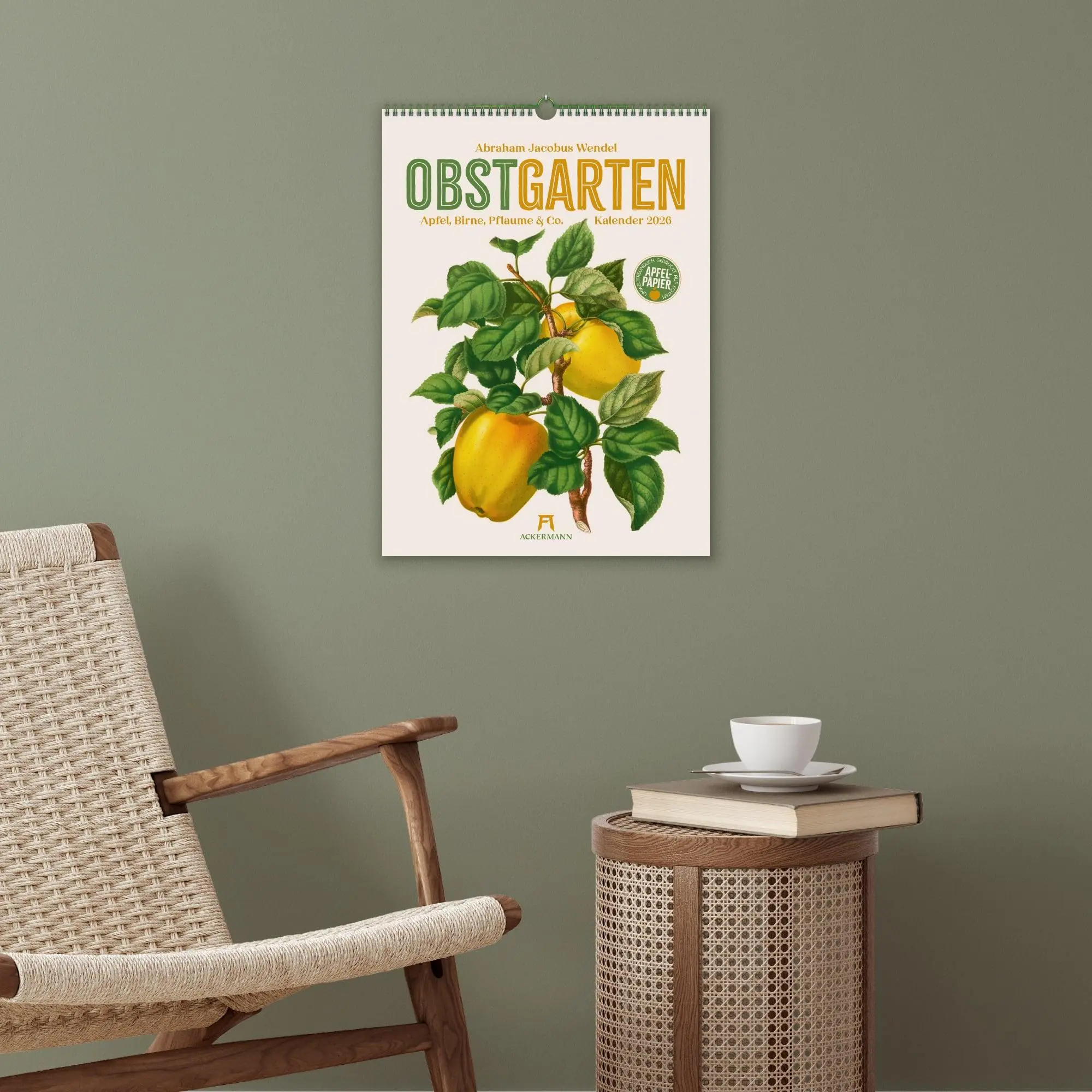 Bild: 9783838426297 | Obstgarten Kalender 2026 Apfel, Birne, Pflaume &amp; Co. | Wendel | 14 S.