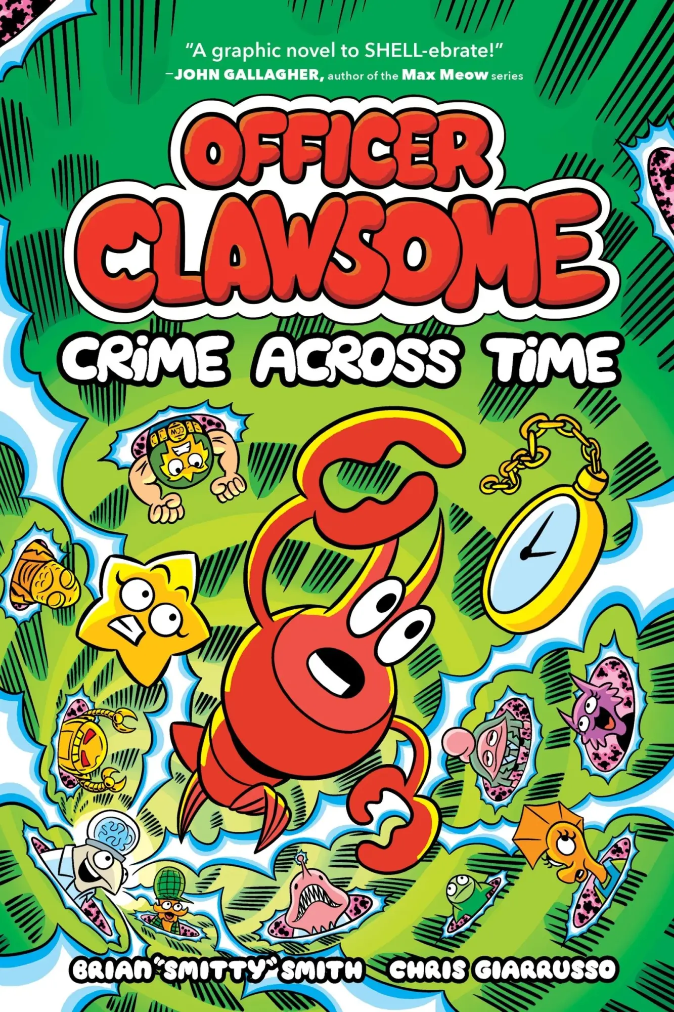 Cover: 9780063136397 | Officer Clawsome: Crime Across Time | A Graphic Novel | Smith | Buch