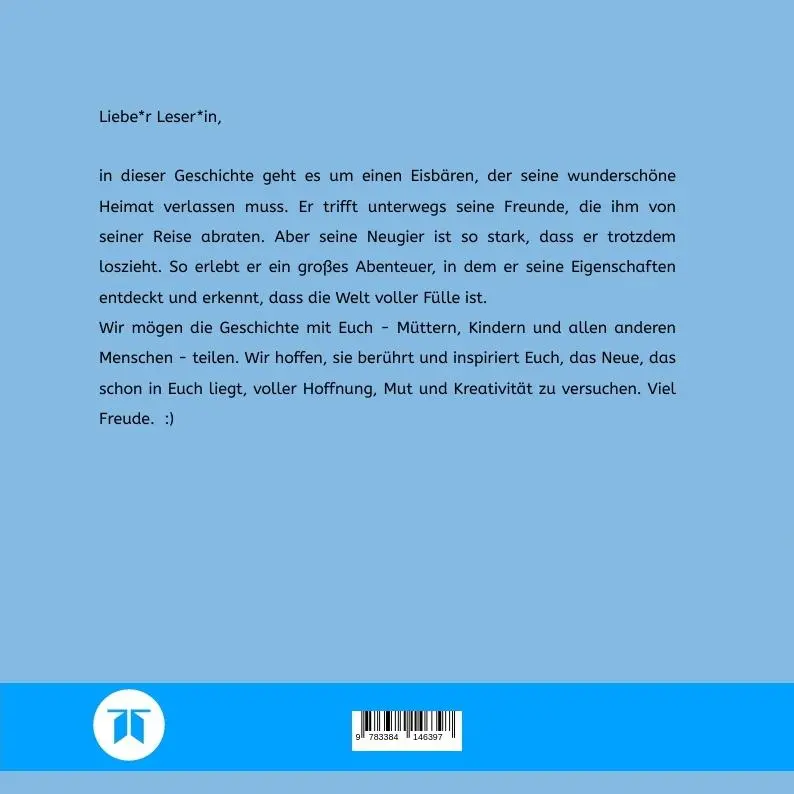 Rückseite: 9783384146397 | Der große Eisbär geht auf die Reise | Daniela Evers | Taschenbuch