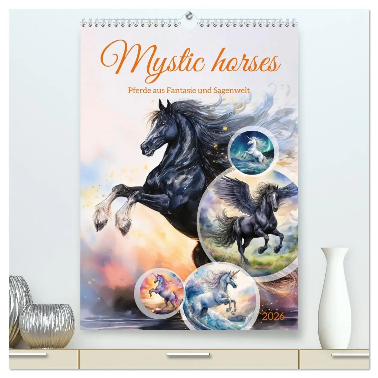Cover: 9783457646397 | Mystic horses - Pferde aus Fantasie und Sagenwelt (hochwertiger...
