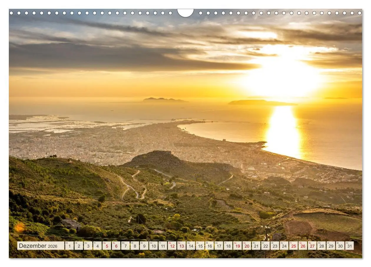 Bild: 9783516596397 | Sizilien: Trauminsel im Mittelmeer (Wandkalender 2026 DIN A3 quer),...