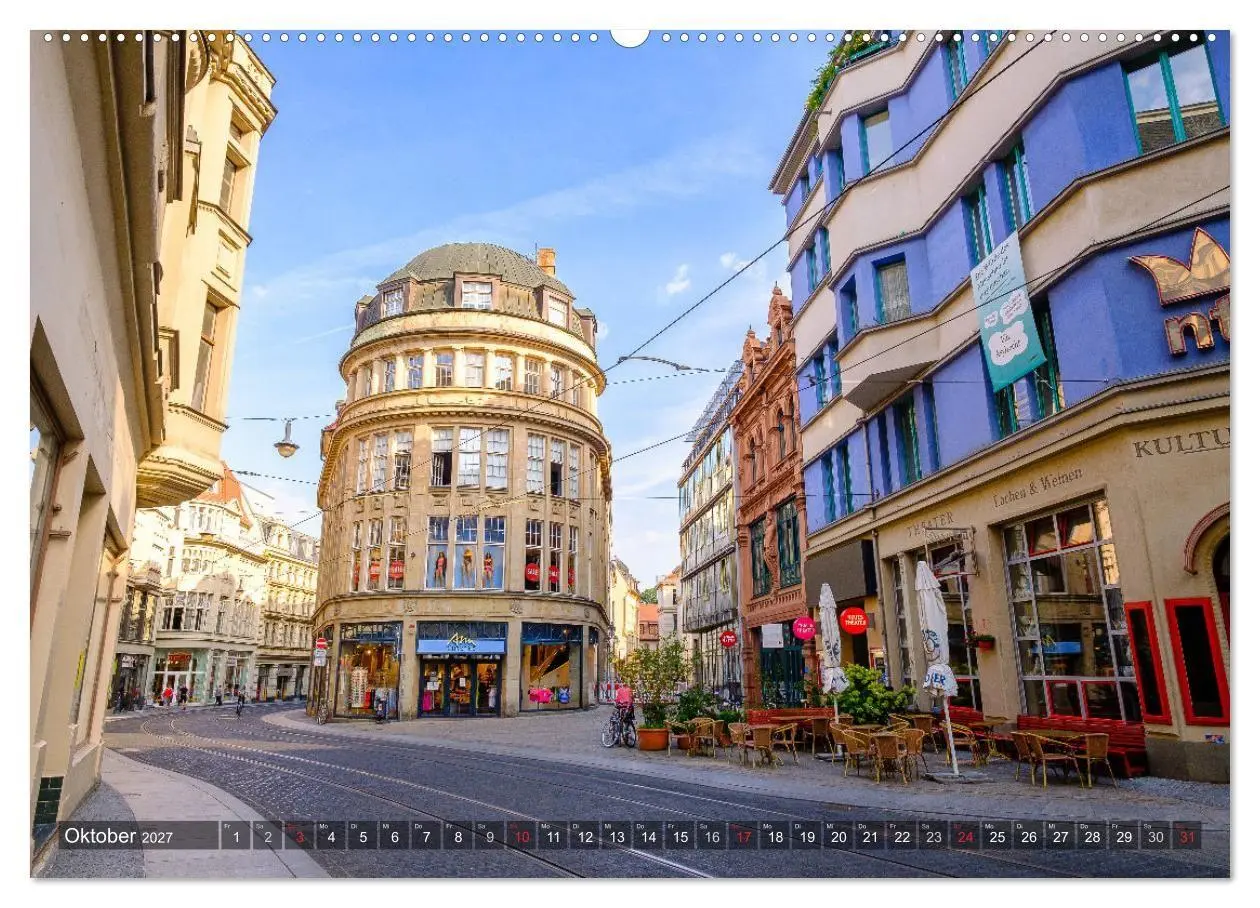 Bild: 9783594026397 | Ein Blick auf Halle an der Saale (hochwertiger Premium Wandkalender...