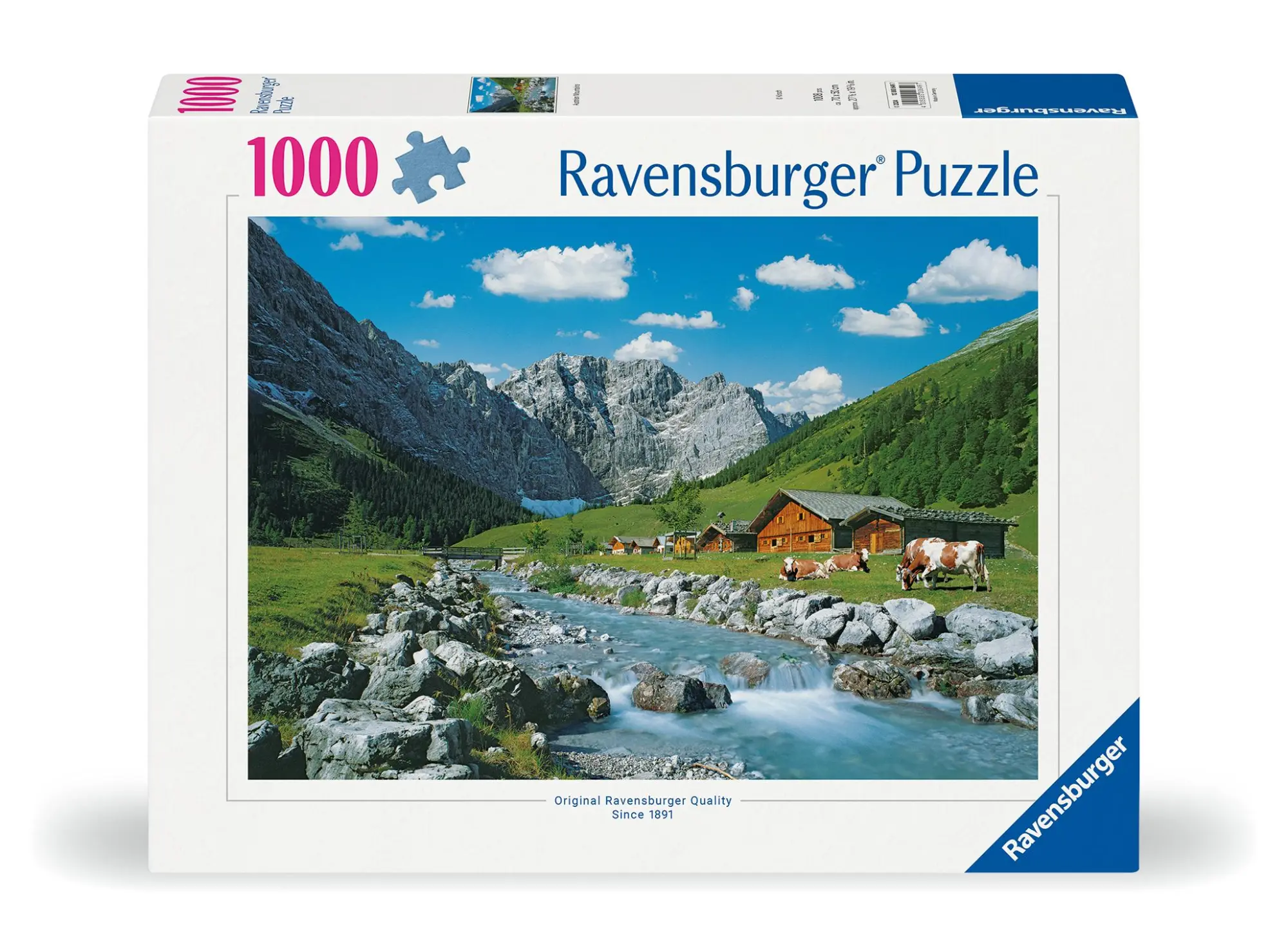 Cover: 4005555006497 | Erwachsenenpuzzle 1000 Teile - Karwendelgebirge, Österreich | Spiel