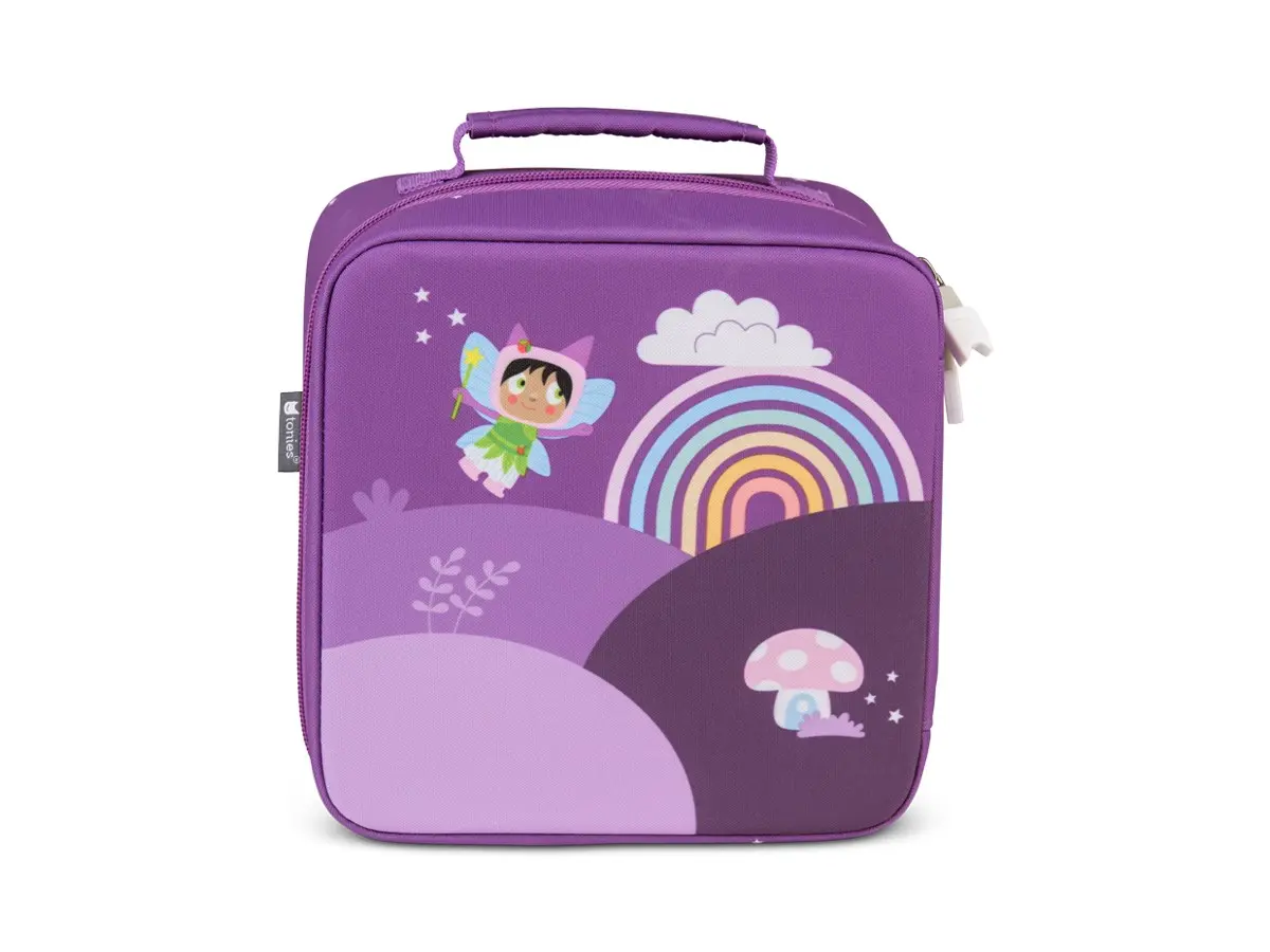 Cover: 4251192136497 | Tonies-Bühnen-Transporter: Hinter dem Regenbogen (beere) | 10002402