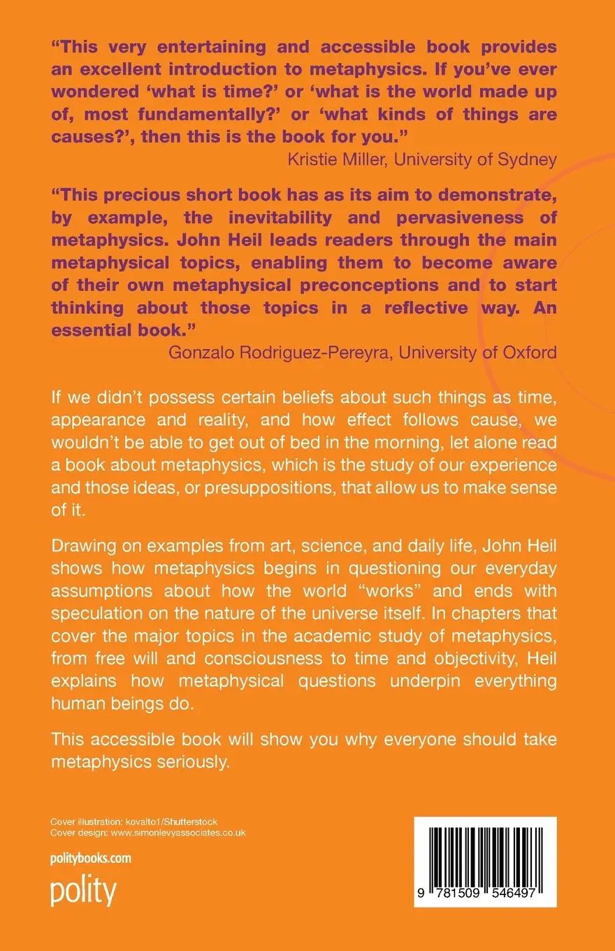 Rückseite: 9781509546497 | What Is Metaphysics? | John Heil | Taschenbuch | 176 S. | Englisch