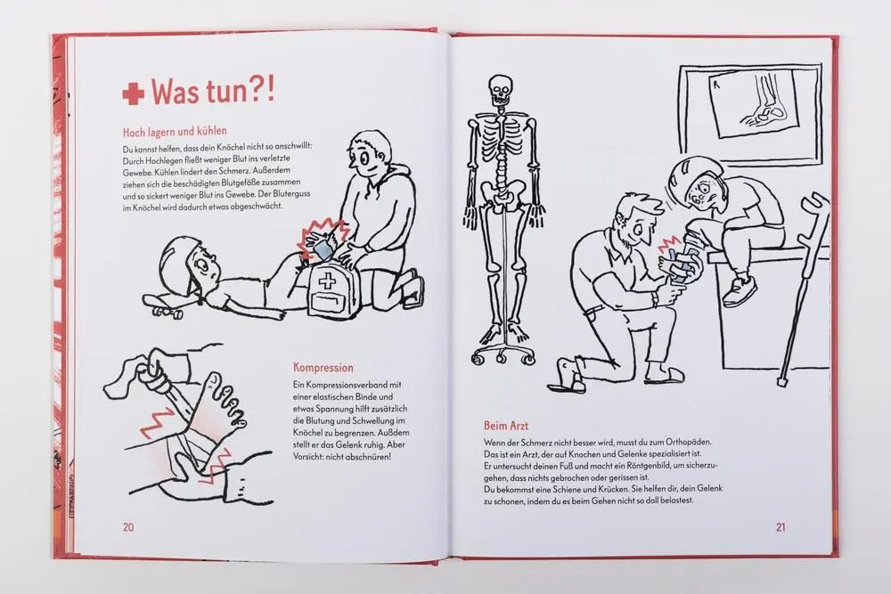 Bild: 9783407756497 | AUA! | Ein Buch über den Körper, Verletzungen und Gesundwerden | Buch
