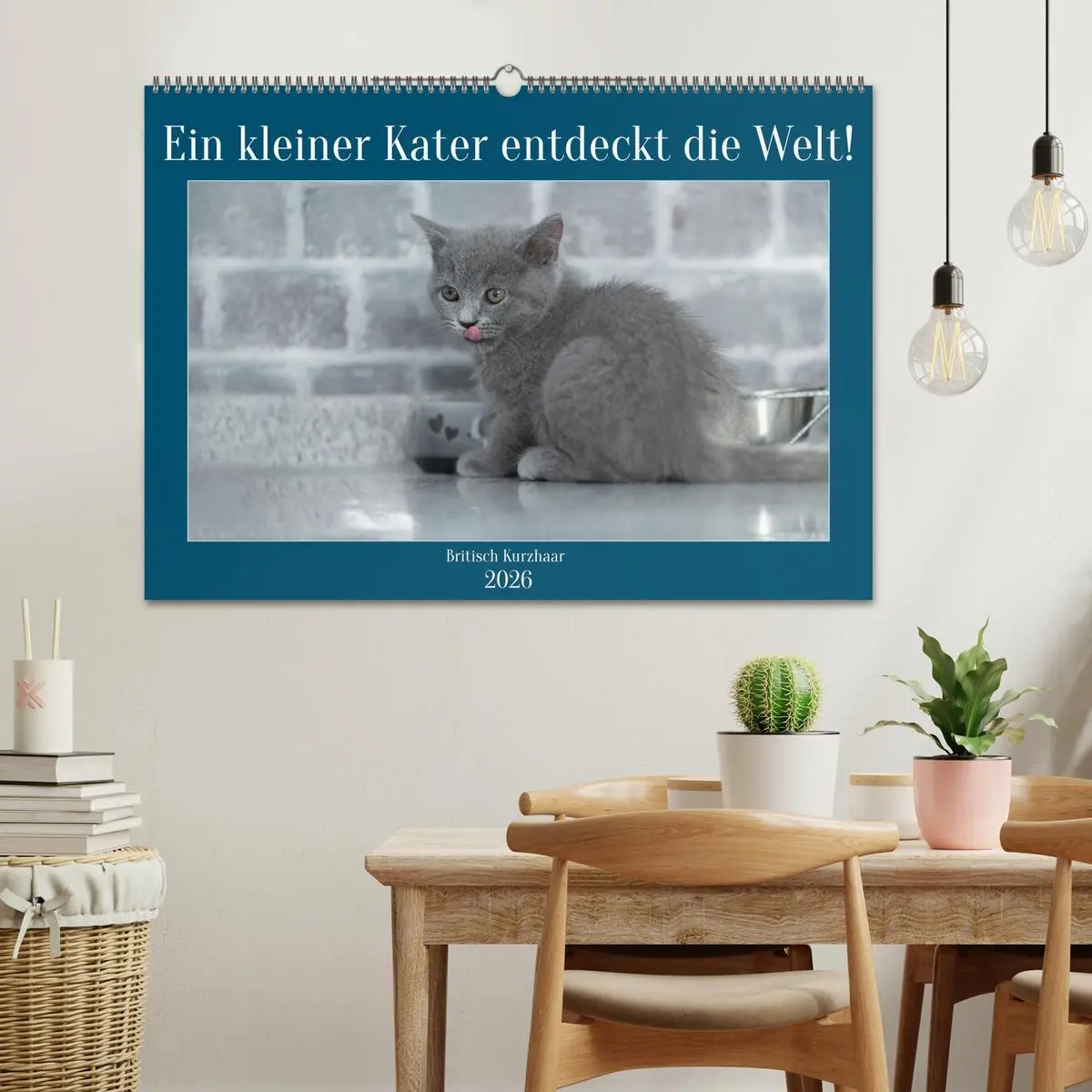 Bild: 9783457496497 | Ein kleiner Kater entdeckt die Welt! (Wandkalender 2026 DIN A2...