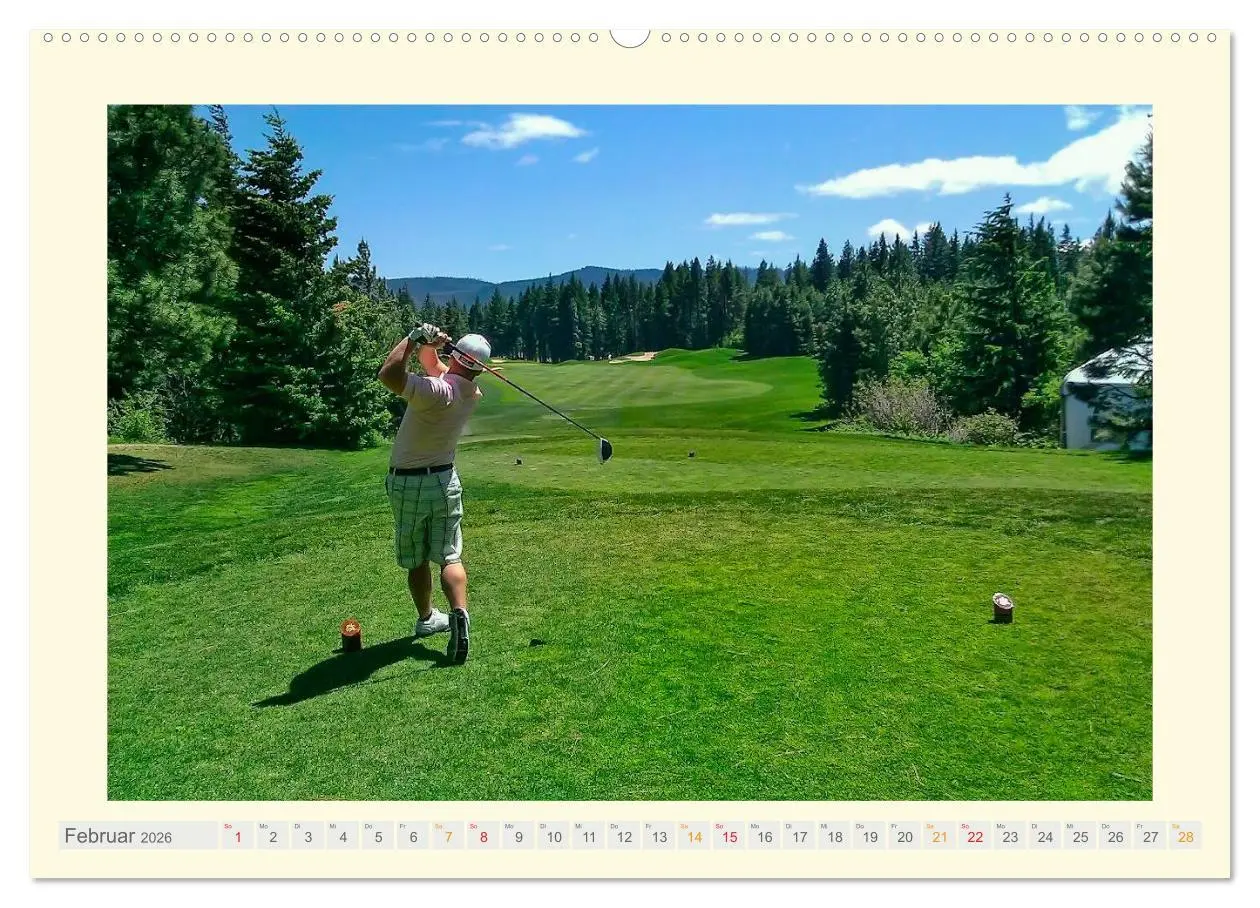 Bild: 9783516036497 | Golf - meine Leidenschaft (hochwertiger Premium Wandkalender 2026...