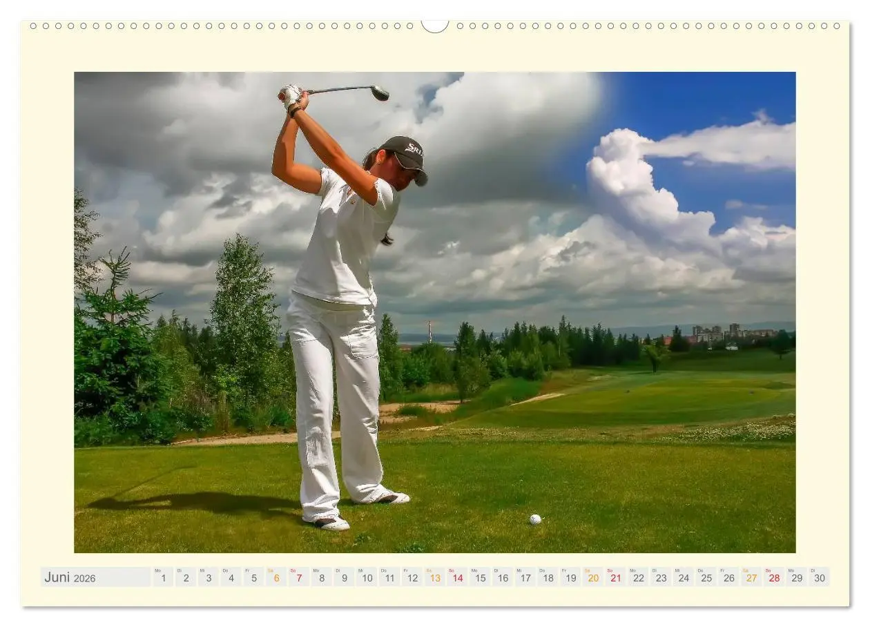 Bild: 9783516036497 | Golf - meine Leidenschaft (hochwertiger Premium Wandkalender 2026...