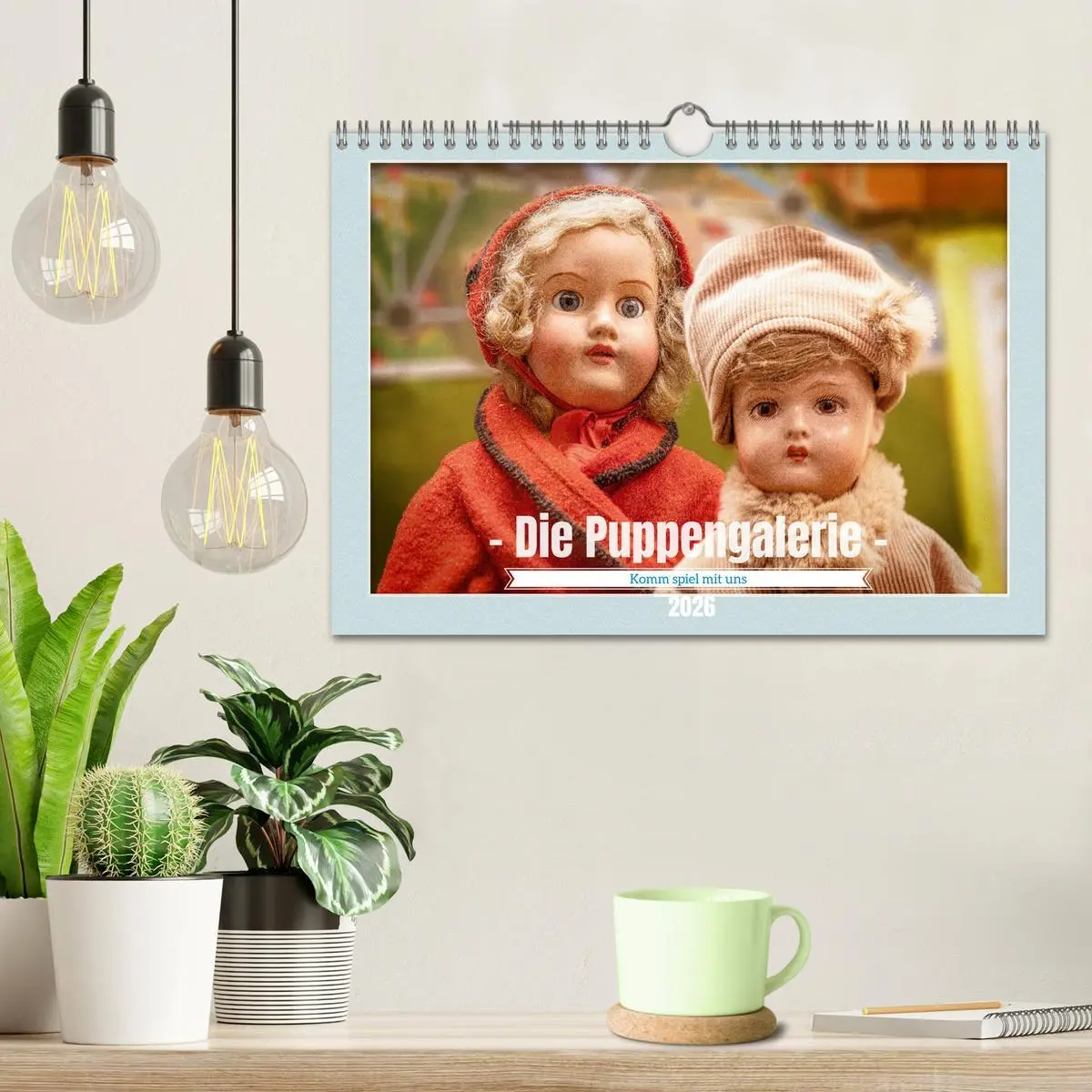 Bild: 9783457556597 | Die Puppengalerie (Wandkalender 2026 DIN A4 quer), CALVENDO...