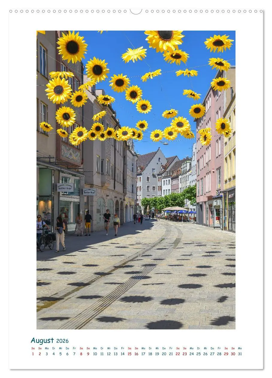Bild: 9783516336597 | Augsburg - Gesichter einer Stadt (hochwertiger Premium Wandkalender...