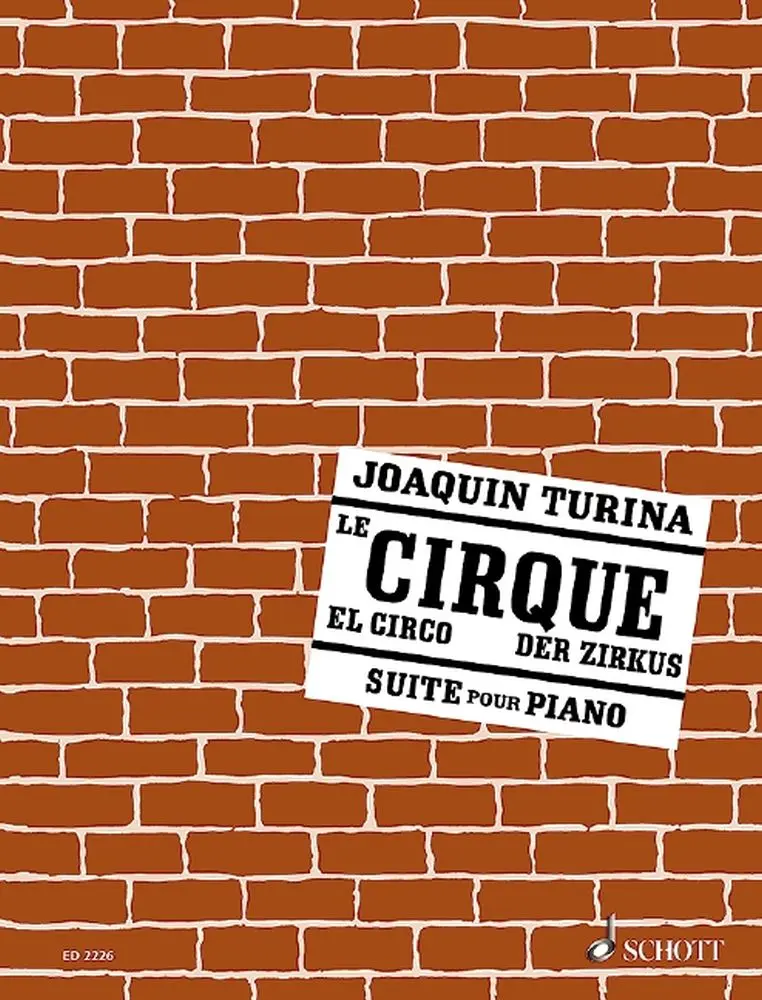 Cover: 9790001036597 | The Circus | Suite | Joaquín Turina | Buch | 1983 | Schott Music