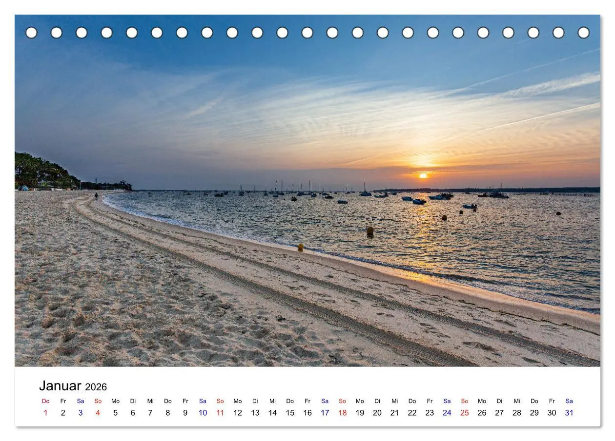 Bild: 9783457616697 | Arcachon Bordeaux Cap Ferret (Tischkalender 2026 DIN A5 quer),...