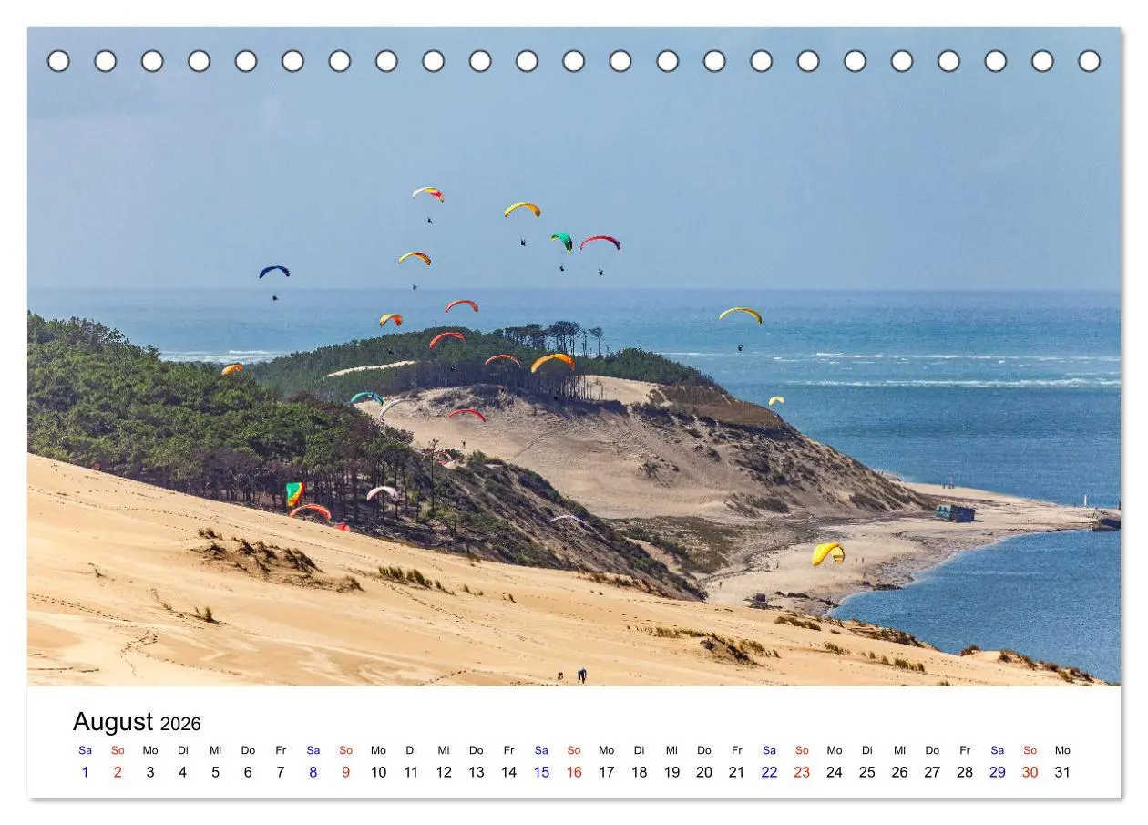 Bild: 9783457616697 | Arcachon Bordeaux Cap Ferret (Tischkalender 2026 DIN A5 quer),...