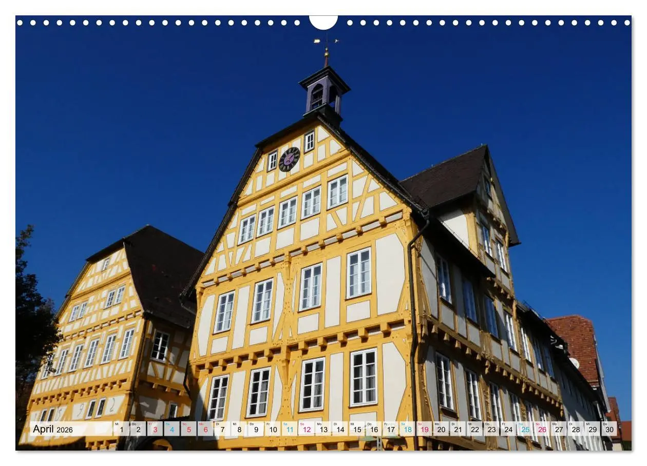 Bild: 9783457926697 | Sindelfingen - Historische Altstadt (Wandkalender 2026 DIN A3...