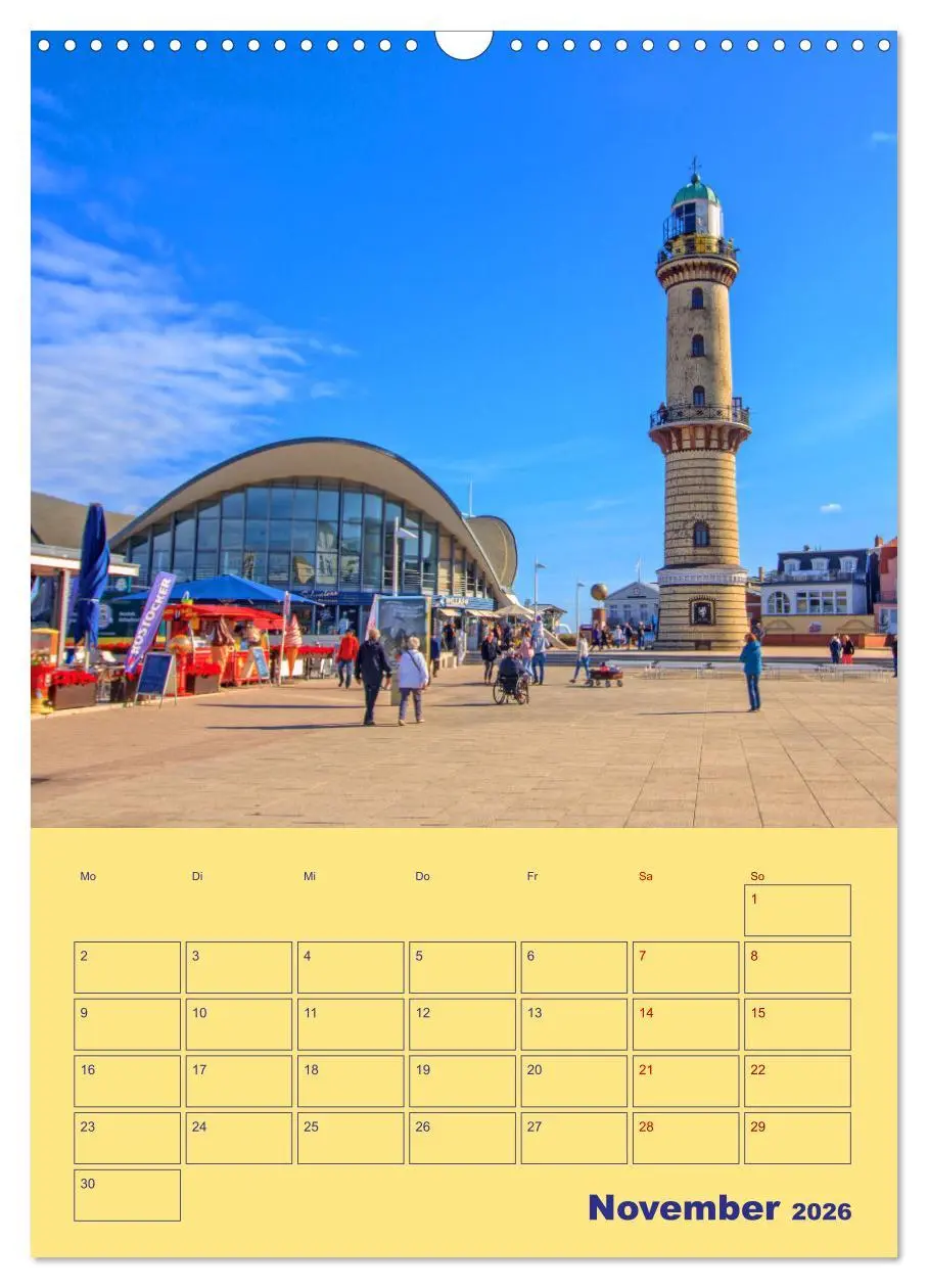Bild: 9783516326697 | Sehnsuchtsort Warnemünde (Wandkalender 2026 DIN A3 hoch), CALVENDO...