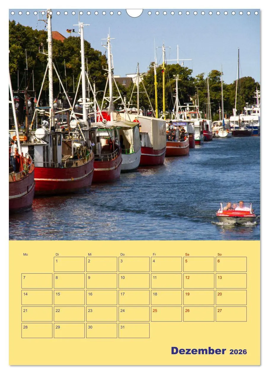 Bild: 9783516326697 | Sehnsuchtsort Warnemünde (Wandkalender 2026 DIN A3 hoch), CALVENDO...