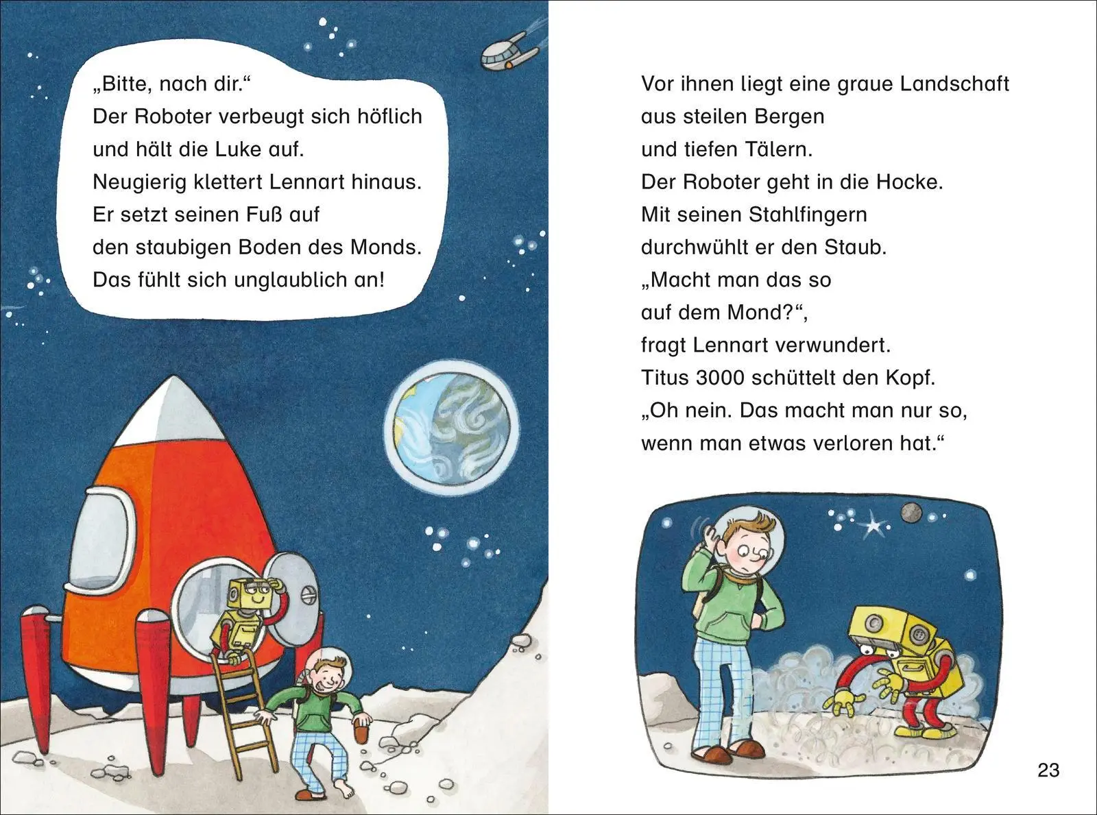 Bild: 9783737336697 | Duden Leseprofi - Lennart, Titus und die Reise zum Mars, 2. Klasse