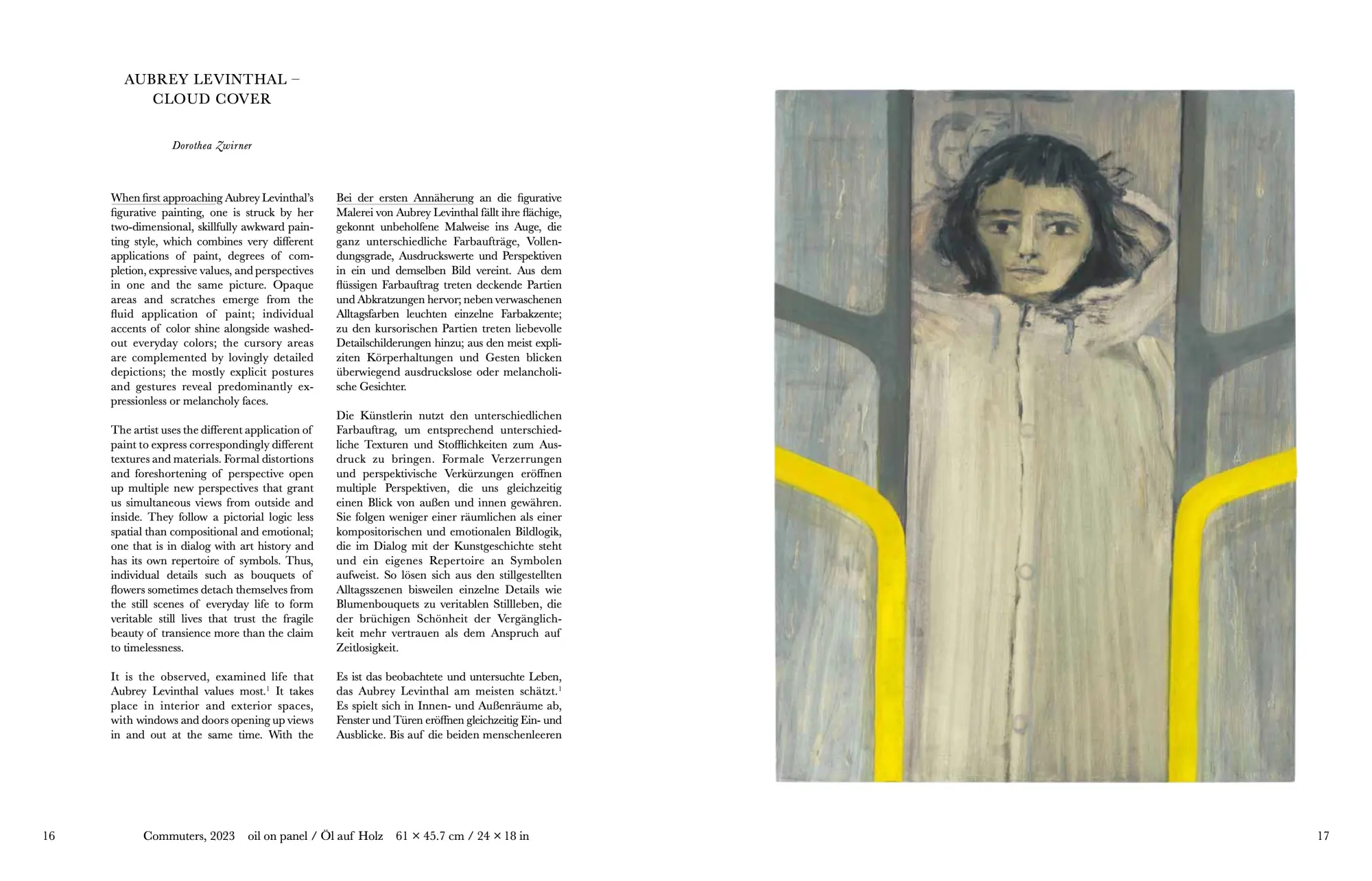 Bild: 9783954766697 | Cloud Cover | Aubery Levinthal | Aubery Levinthal | Buch | 96 S.