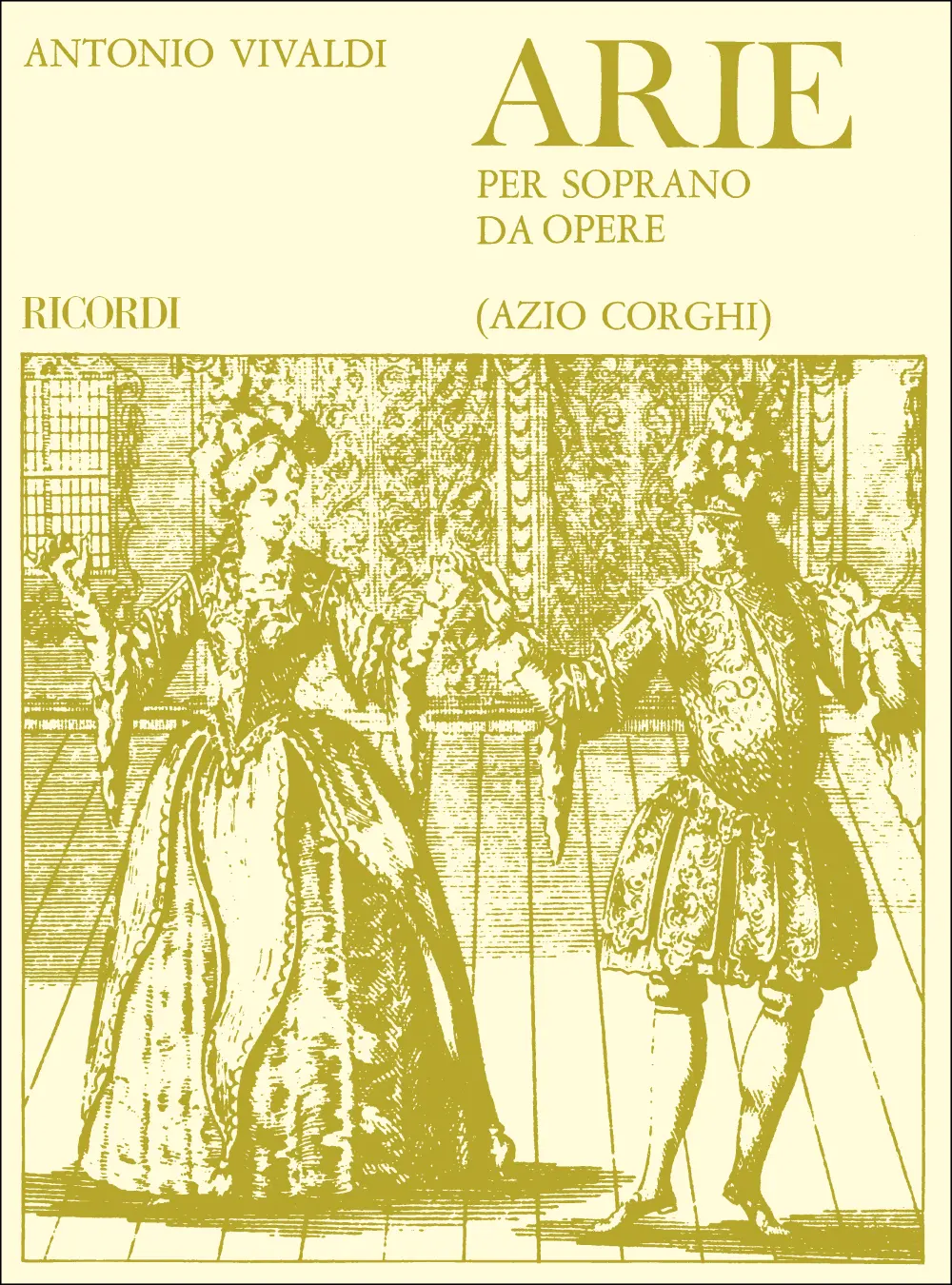 Cover: 9790041316697 | Opera Arias For Soprano | Ed. A. Corghi | Antonio Vivaldi | Buch